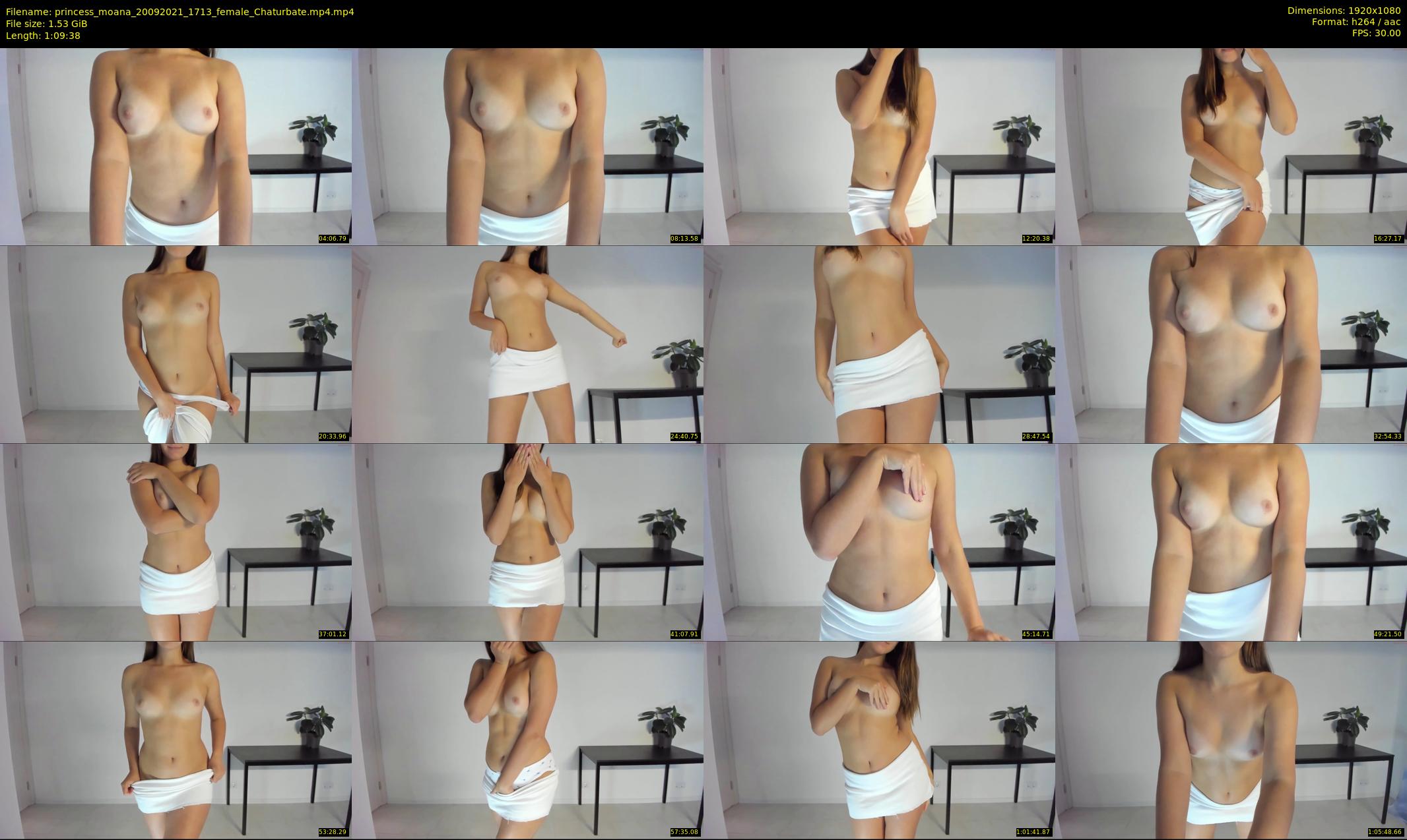 princess_moana — 70 minute Chaturbate female cam show recording, 1080p, Sep 20, 2021