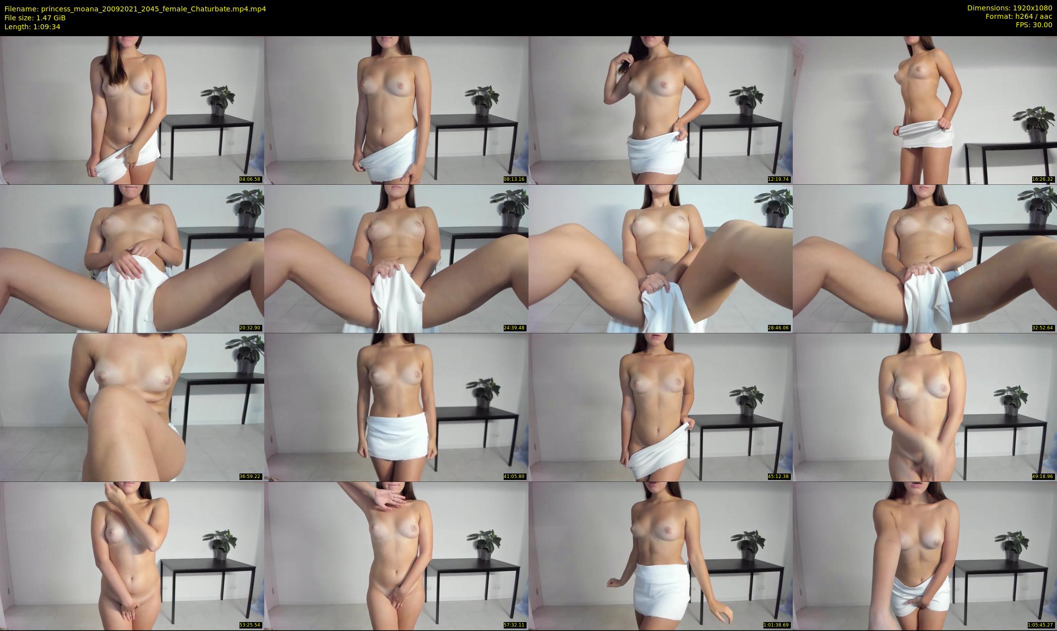 princess_moana — 70 minute Chaturbate female cam show recording, 1080p, Sep 20, 2021