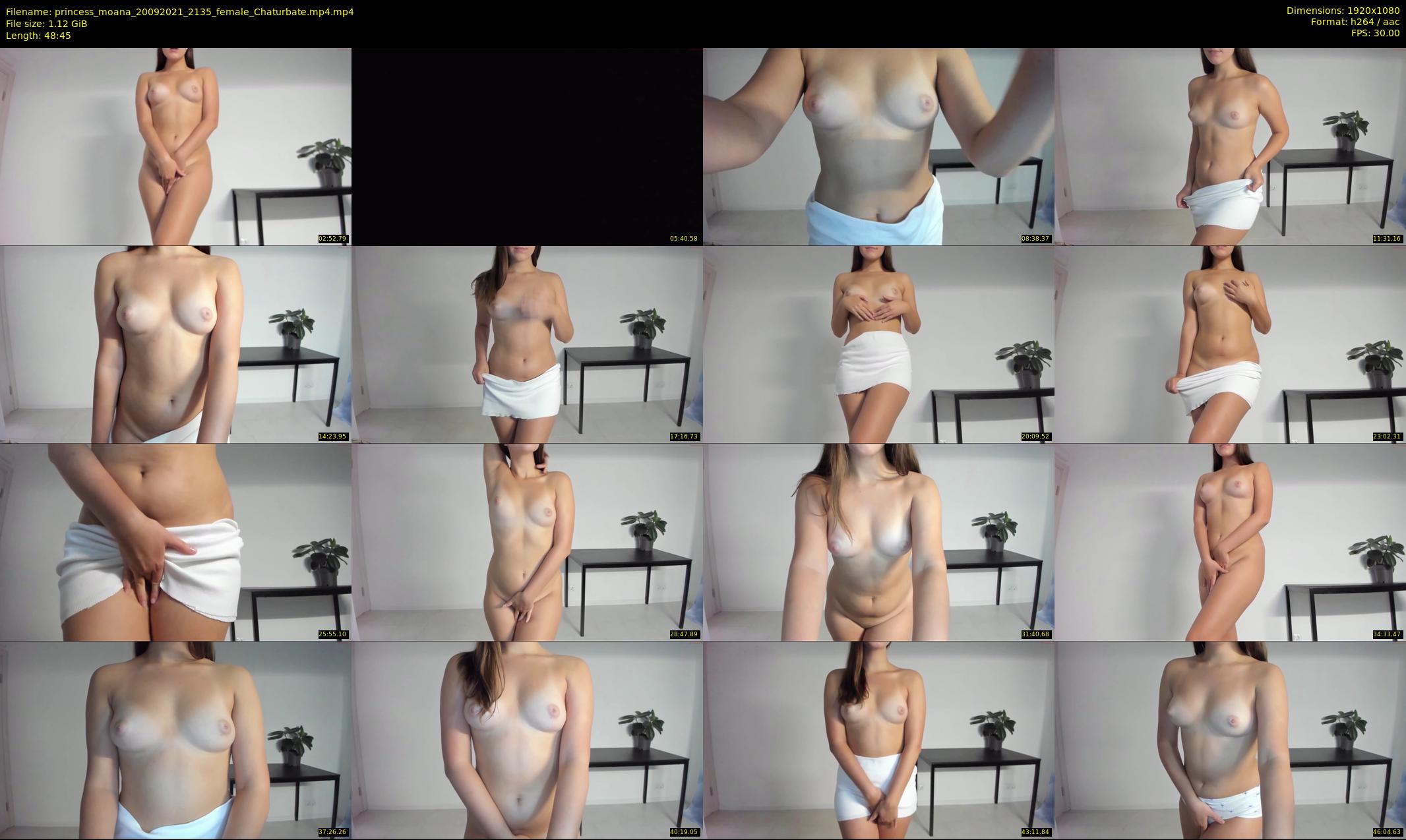 princess_moana — 49 minute Chaturbate female cam show recording, 1080p, Sep 20, 2021