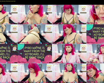 pyrowayne — 79 minute Chaturbate female cam show recording, 1080p, Sep 21, 2021