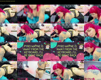 pyrowayne — 82 minute Chaturbate female cam show recording, 1080p, Sep 21, 2021