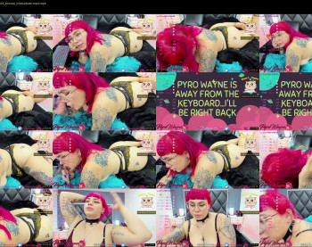pyrowayne — 82 minute Chaturbate female cam show recording, 1080p, Sep 21, 2021