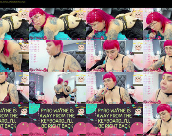 pyrowayne — 82 minute Chaturbate female cam show recording, 1080p, Sep 21, 2021