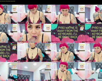 pyrowayne — 67 minute Chaturbate female cam show recording, 1080p, Sep 21, 2021