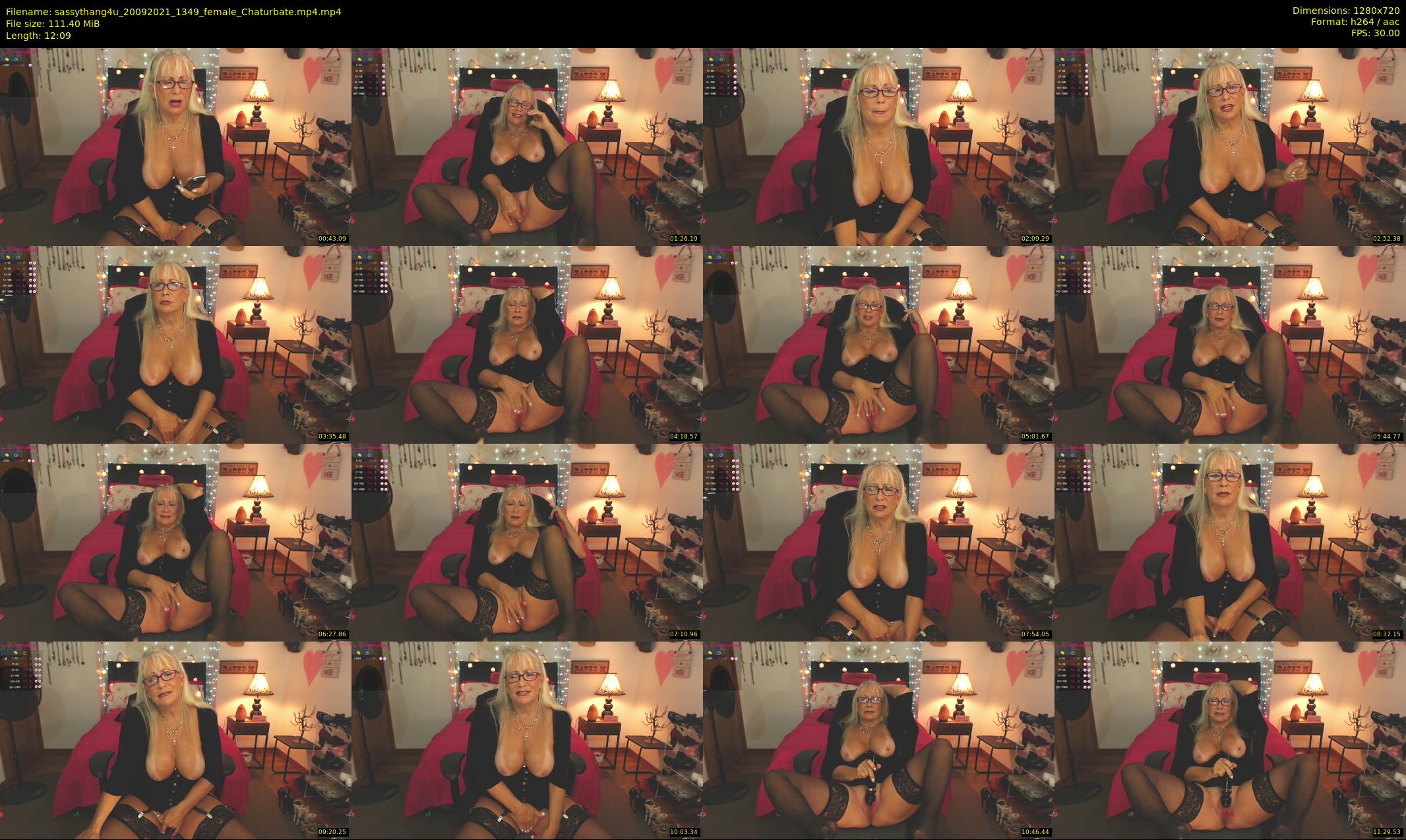 sassythang4u — 13 minute Chaturbate female cam show recording, 720p, Sep 20, 2021