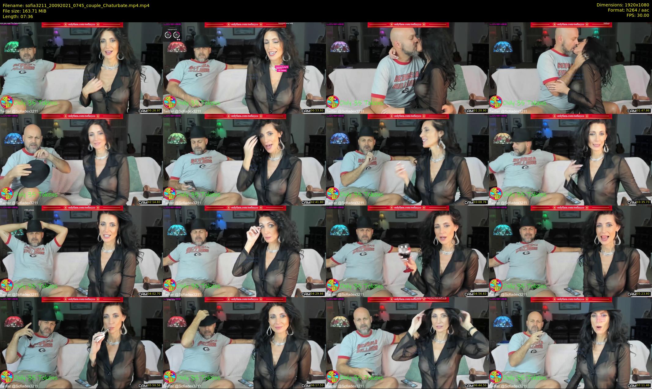 sofia3211 — 8 minute Chaturbate couple cam show recording, 1080p, Sep 20, 2021
