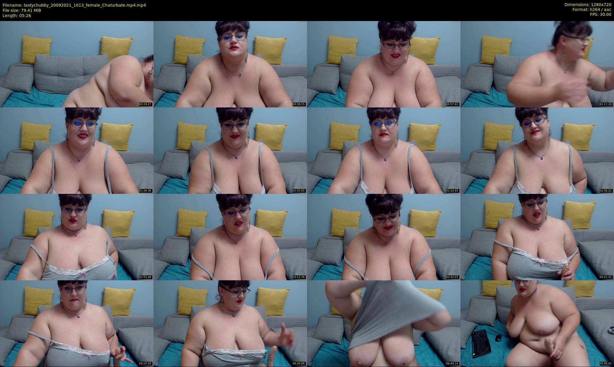 tastychubby — 6 minute Chaturbate female cam show recording, 720p, Sep 20, 2021
