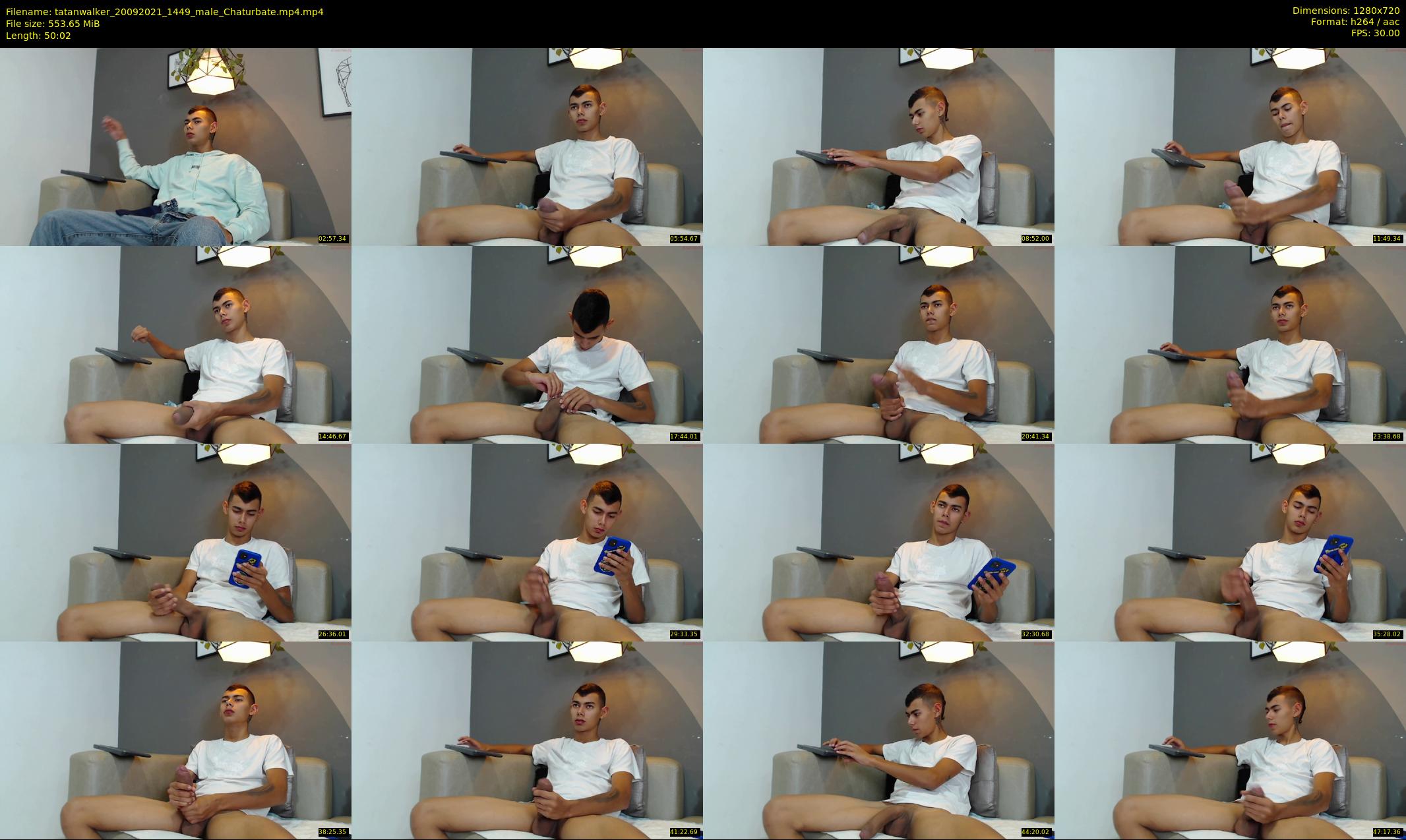tatanwalker — 51 minute Chaturbate male cam show recording, 720p, Sep 20, 2021
