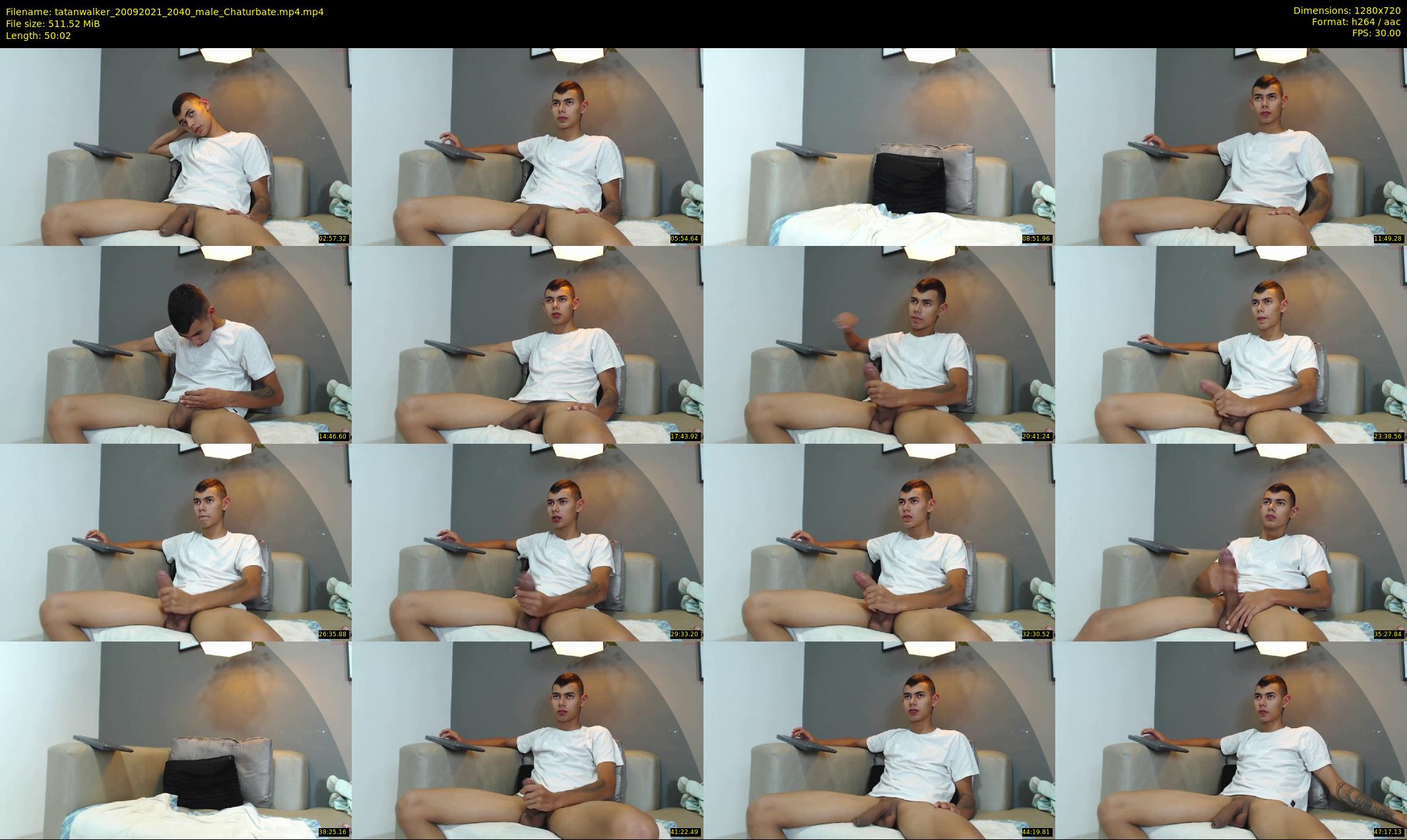 tatanwalker — 51 minute Chaturbate male cam show recording, 720p, Sep 20, 2021