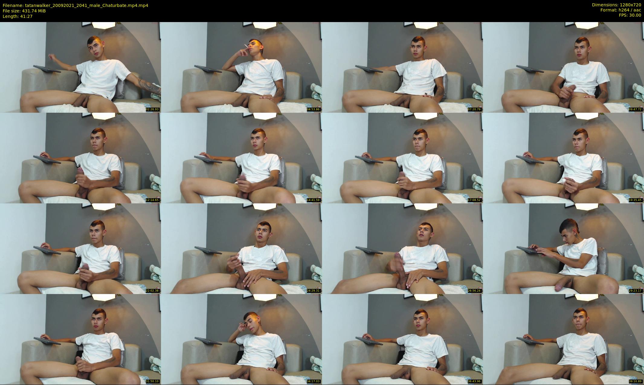 tatanwalker — 42 minute Chaturbate male cam show recording, 720p, Sep 20, 2021