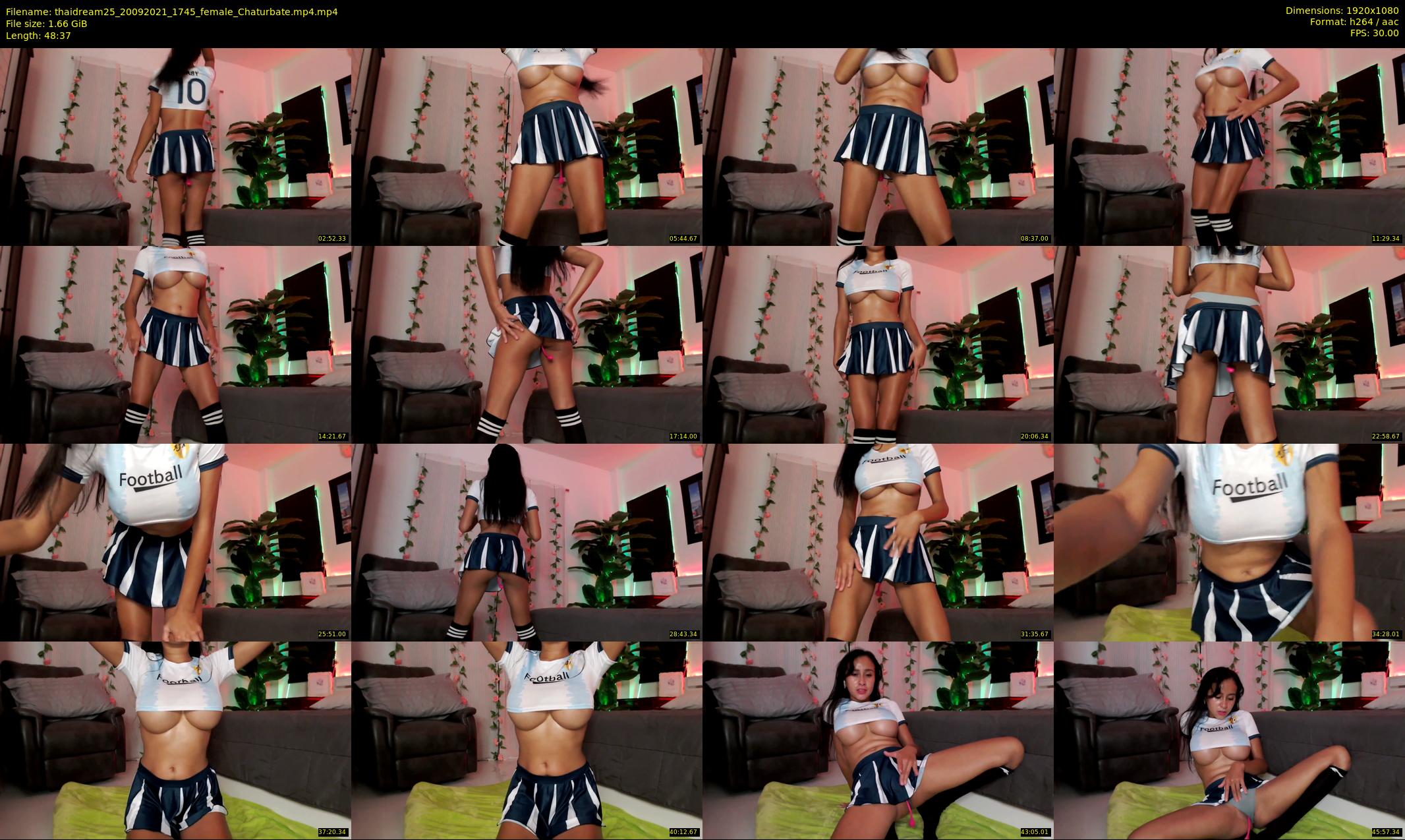 thaidream25 — 49 minute Chaturbate female cam show recording, 1080p, Sep 20, 2021