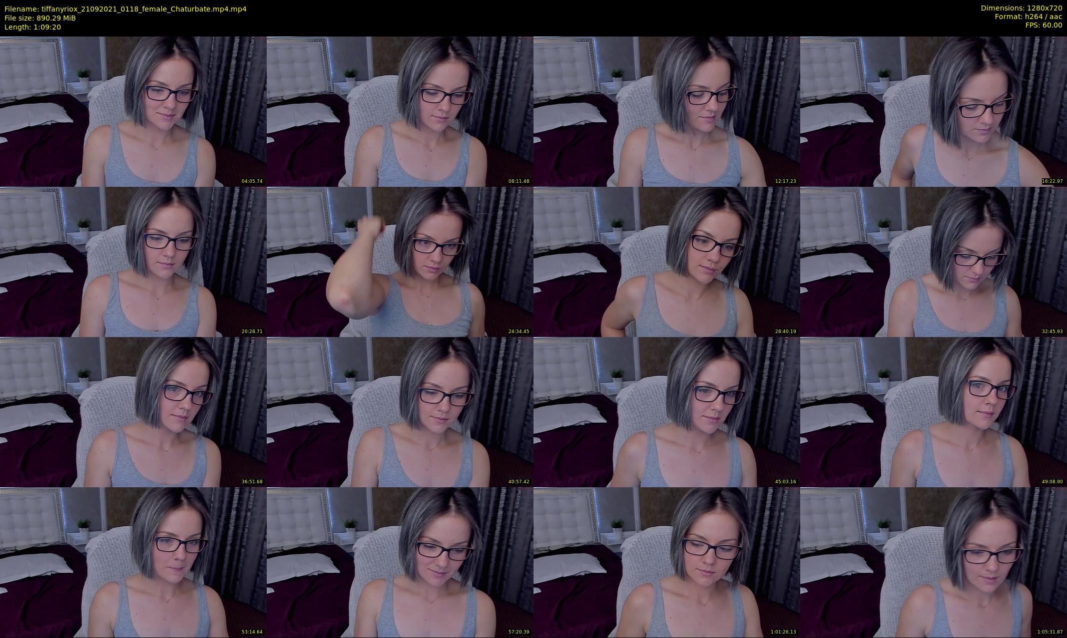 tiffanyriox — 70 minute Chaturbate female cam show recording, 720p, Sep 21, 2021