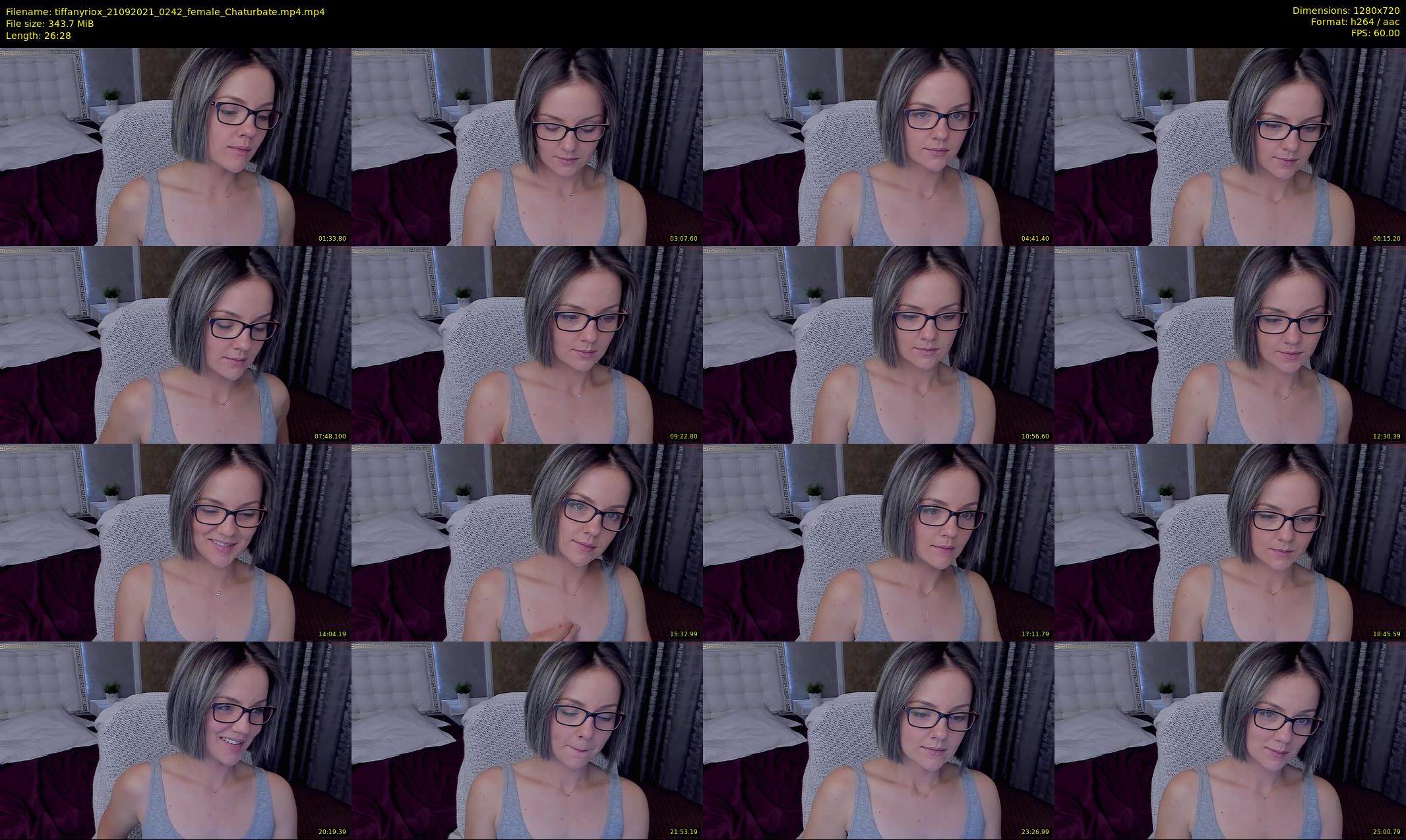 tiffanyriox — 27 minute Chaturbate female cam show recording, 720p, Sep 21, 2021