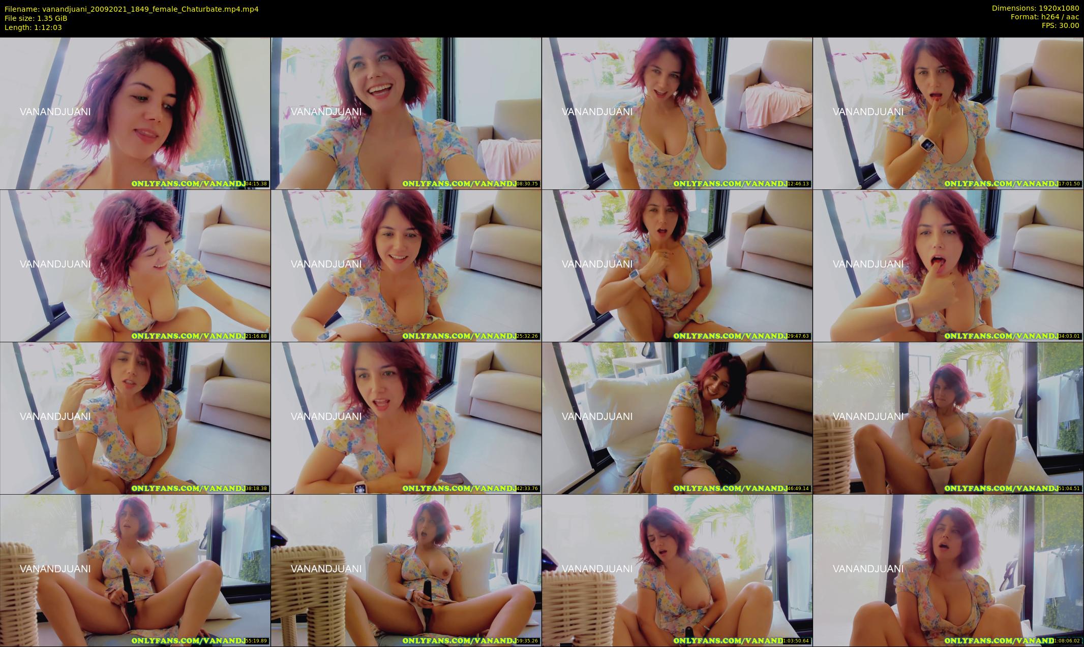vanandjuani — 73 minute Chaturbate female cam show recording, 1080p, Sep 20, 2021