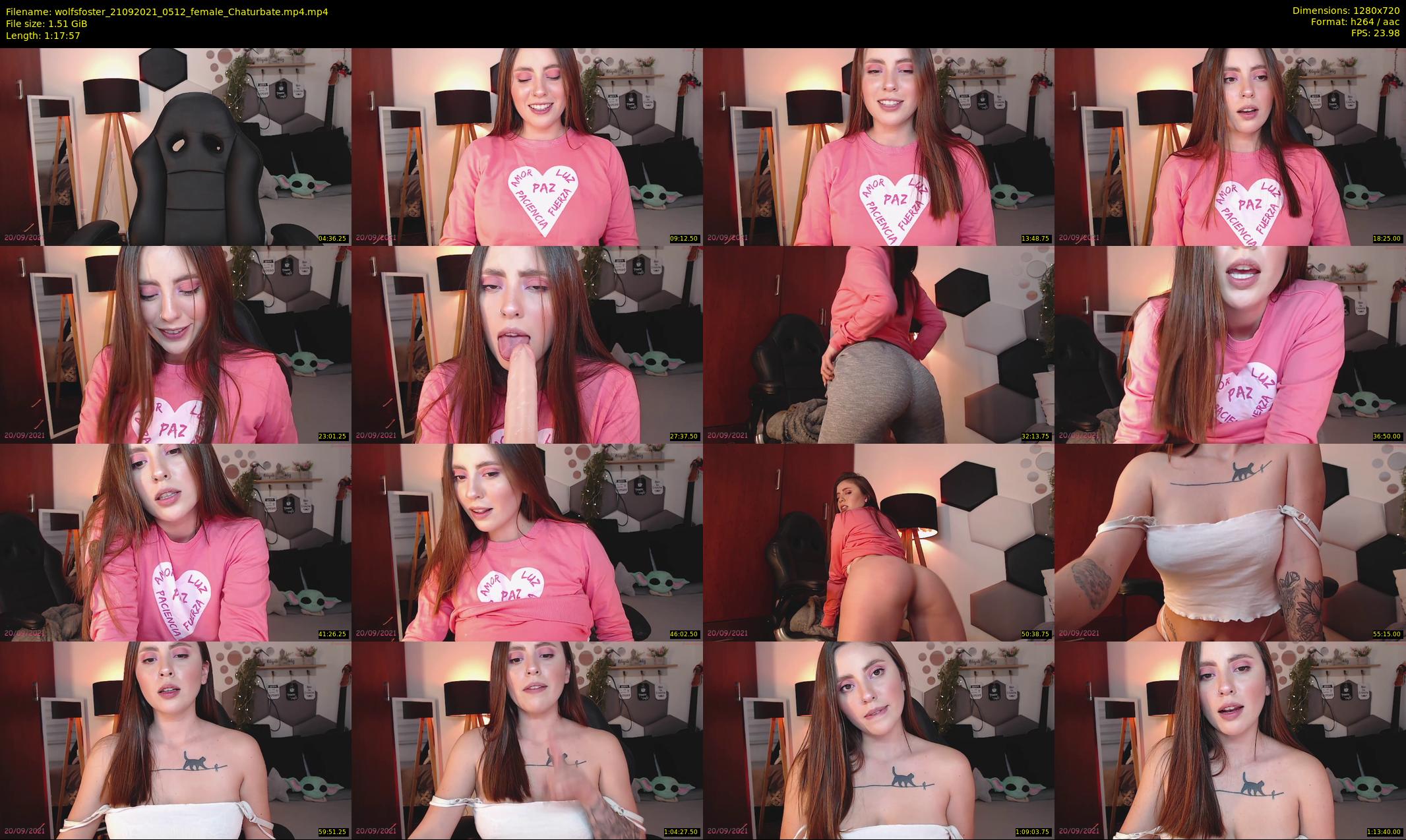 wolfsfoster — 78 minute Chaturbate couple cam show recording, 720p, Sep 21, 2021