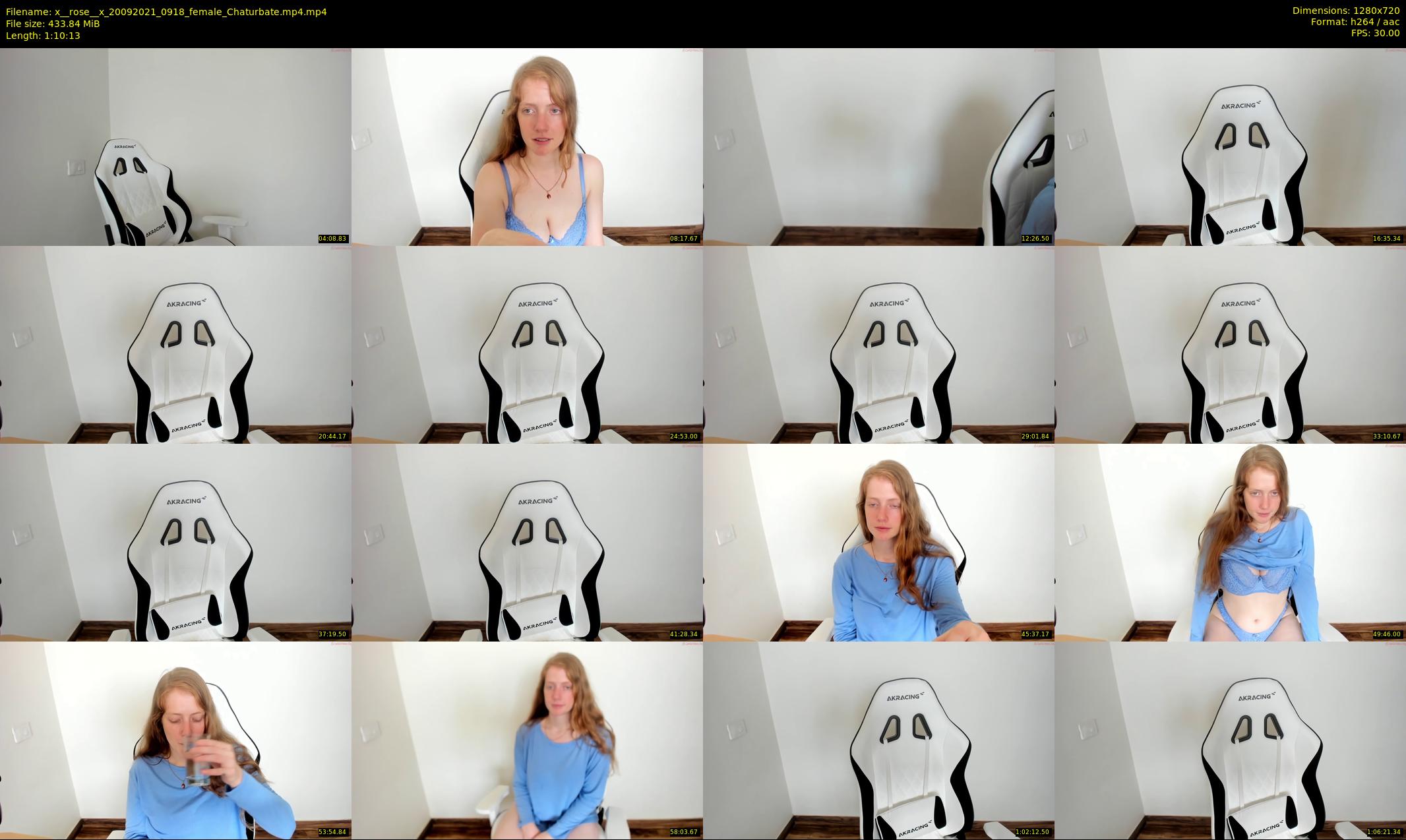 x__rose__x — 71 minute Chaturbate female cam show recording, 720p, Sep 20, 2021