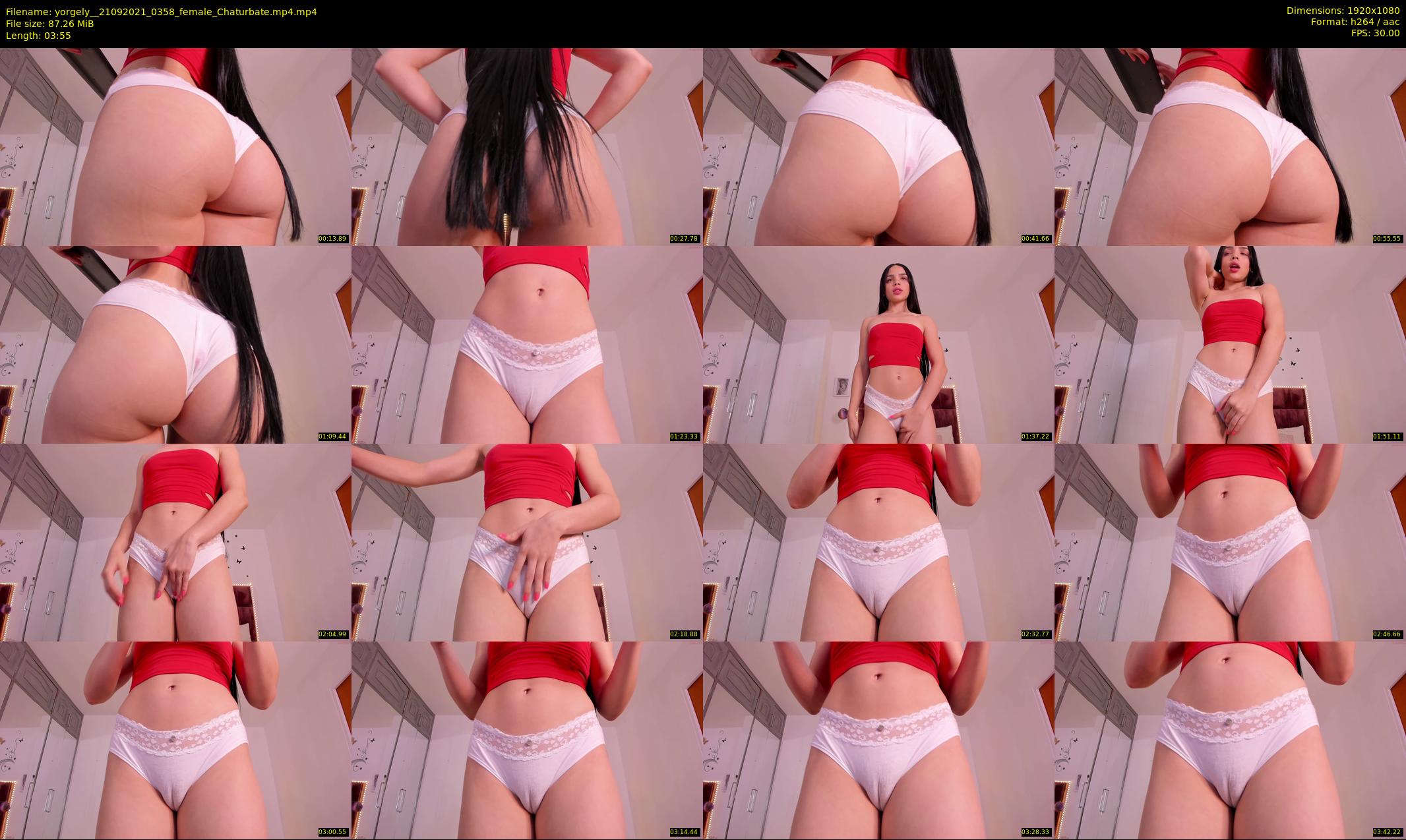 yorgely_ — 4 minute Chaturbate female cam show recording, 1080p, Sep 21, 2021