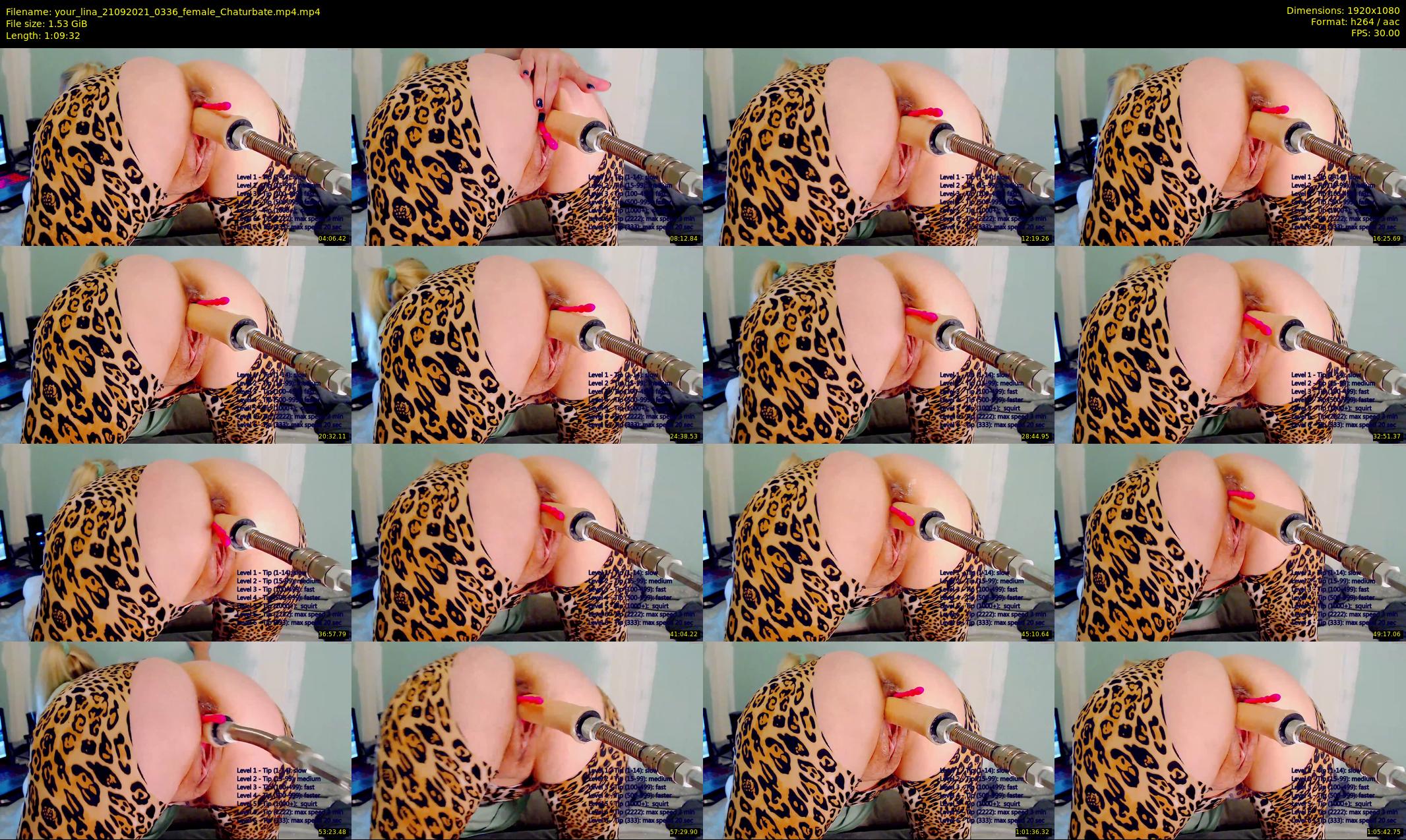 your_lina — 70 minute Chaturbate female cam show recording, 1080p, Sep 21, 2021
