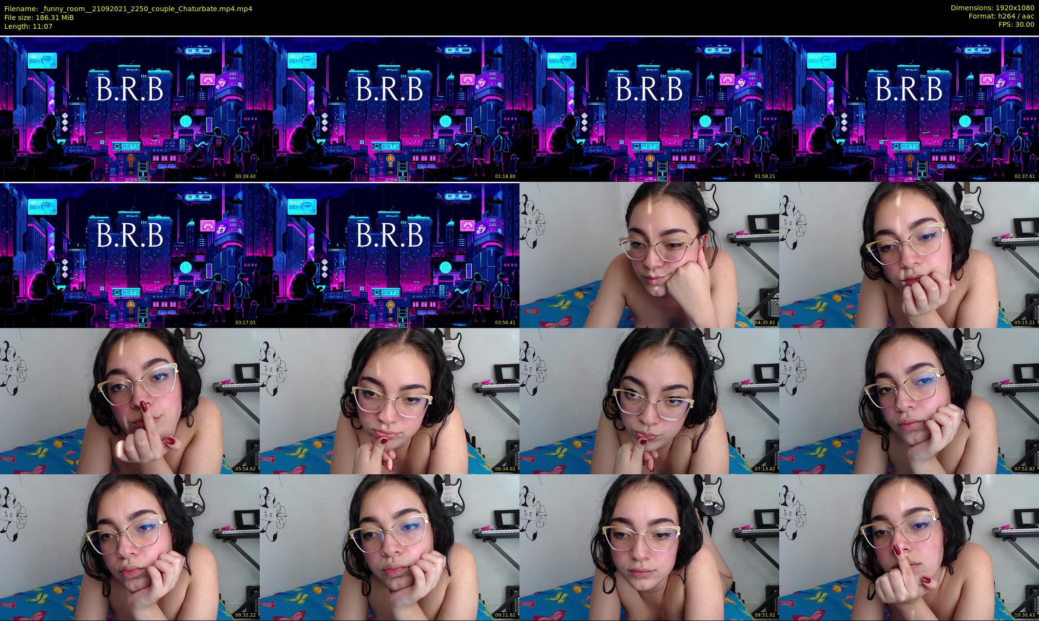 _funny_room_ — 12 minute Chaturbate couple cam show recording, 1080p, Sep 21, 2021