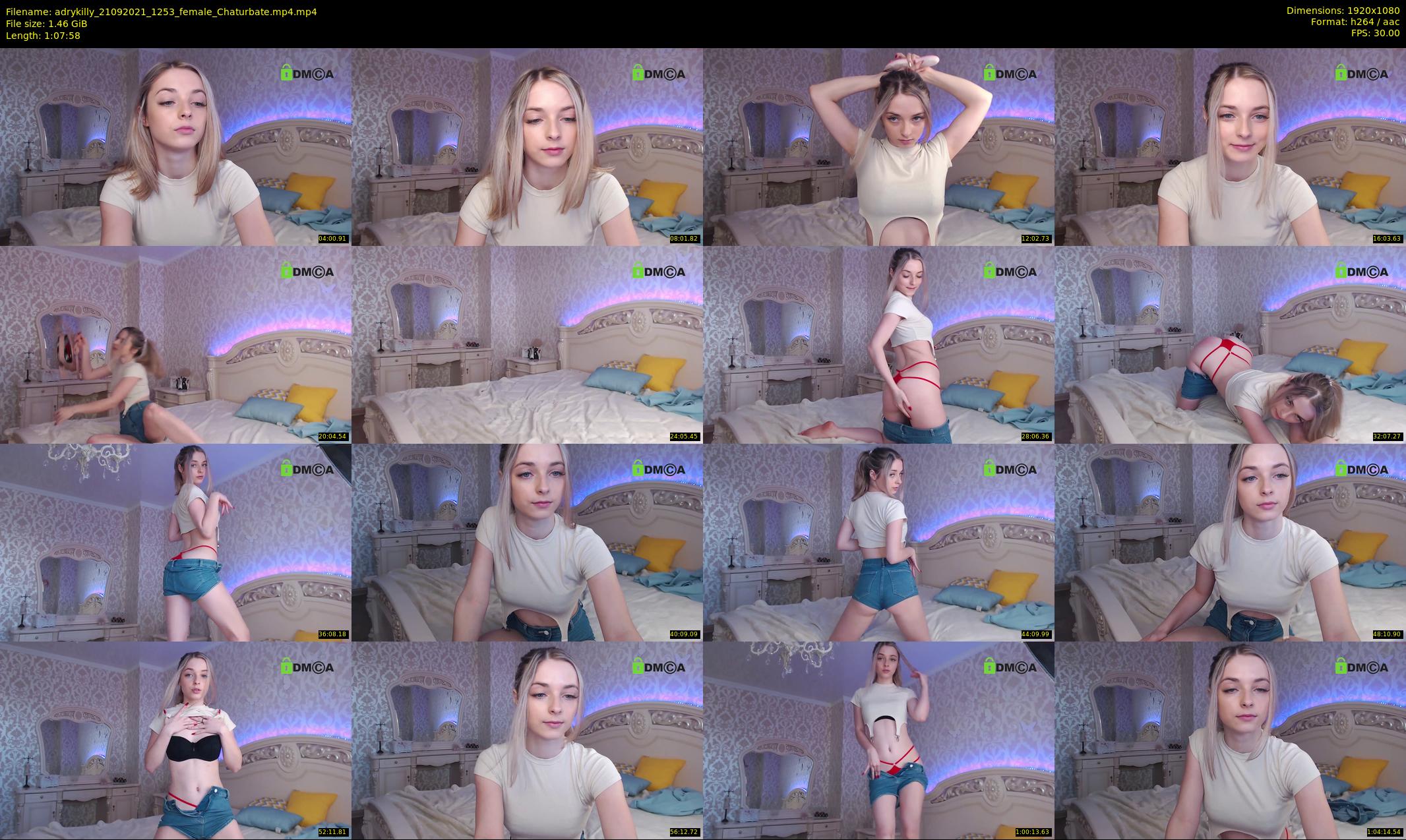 adrykilly — 68 minute Chaturbate female cam show recording, 1080p, Sep 21, 2021