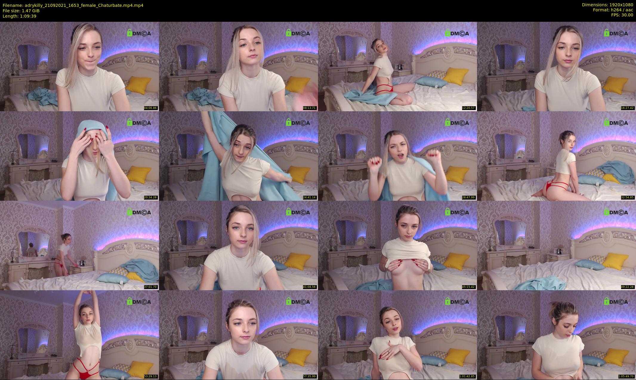 adrykilly — 70 minute Chaturbate female cam show recording, 1080p, Sep 21, 2021