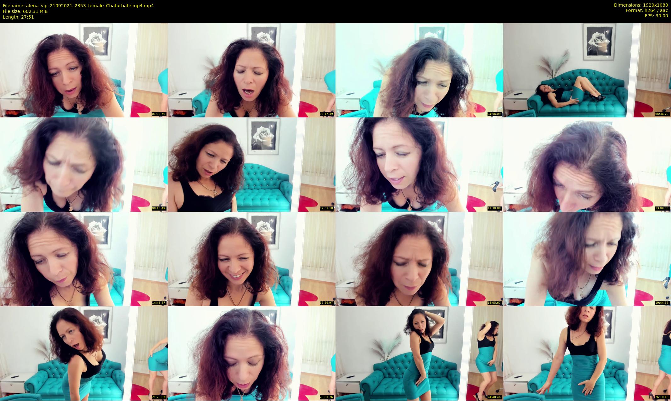 alena_vip — 28 minute Chaturbate female cam show recording, 1080p, Sep 21, 2021
