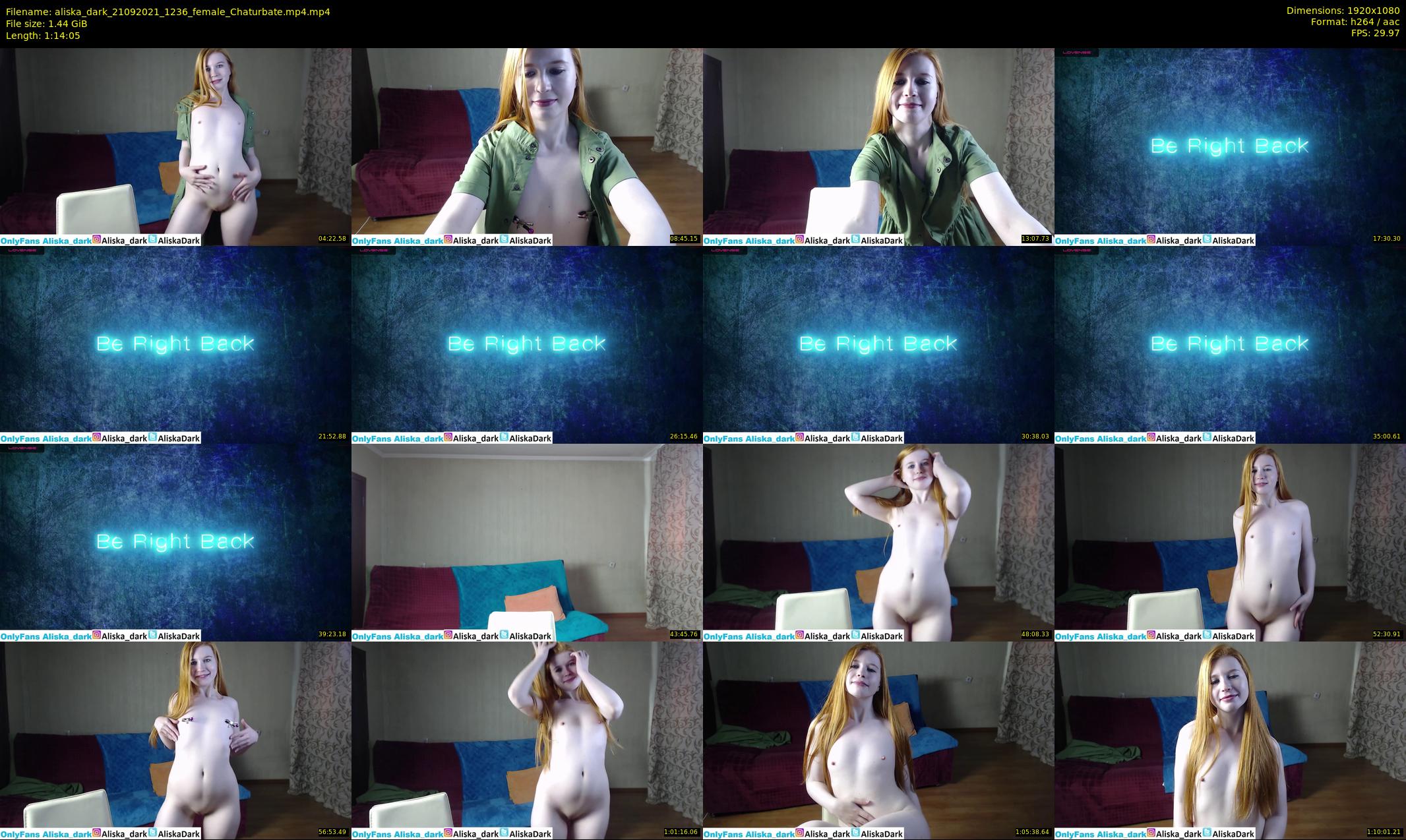 aliska_dark — 75 minute Chaturbate female cam show recording, 1080p, Sep 21, 2021