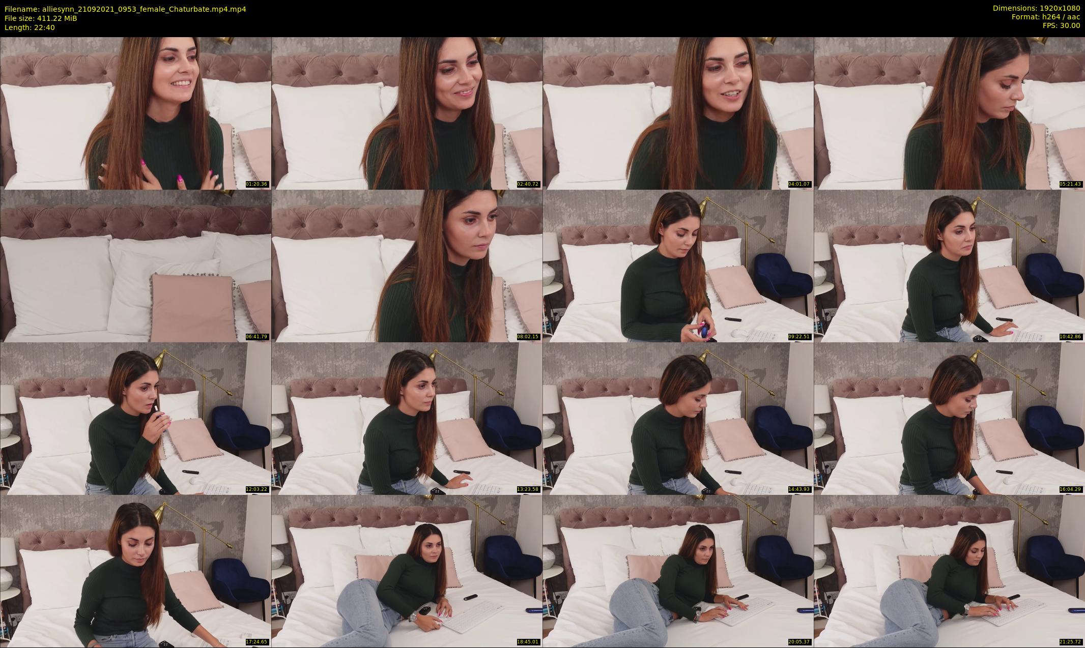 alliesynn — 23 minute Chaturbate female cam show recording, 1080p, Sep 21, 2021