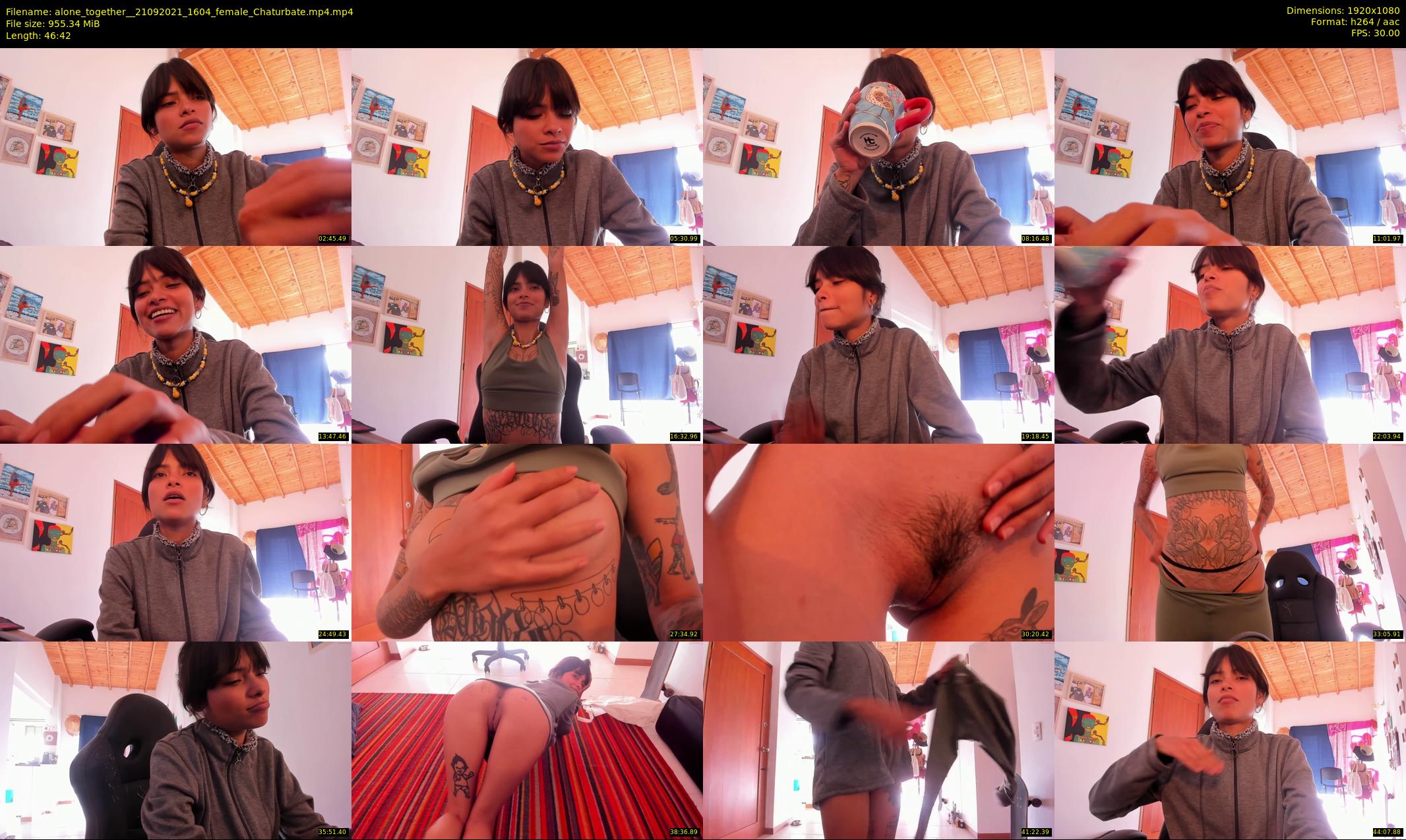 alone_together_ — 47 minute Chaturbate female cam show recording, 1080p, Sep 21, 2021