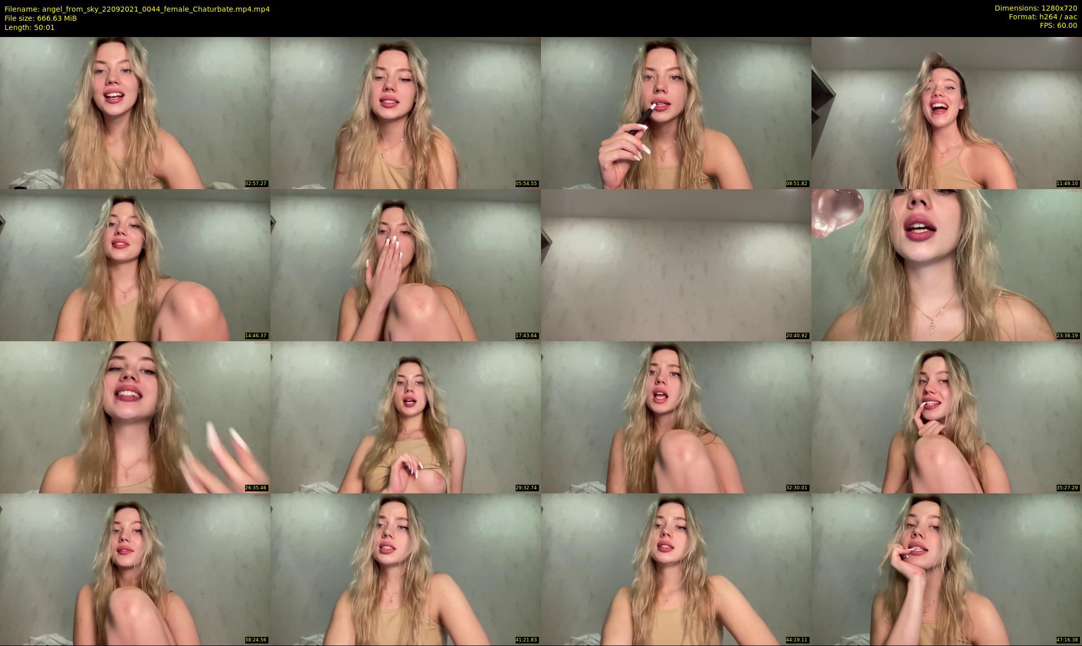 angel_from_sky — 51 minute Chaturbate female cam show recording, 720p, Sep 22, 2021