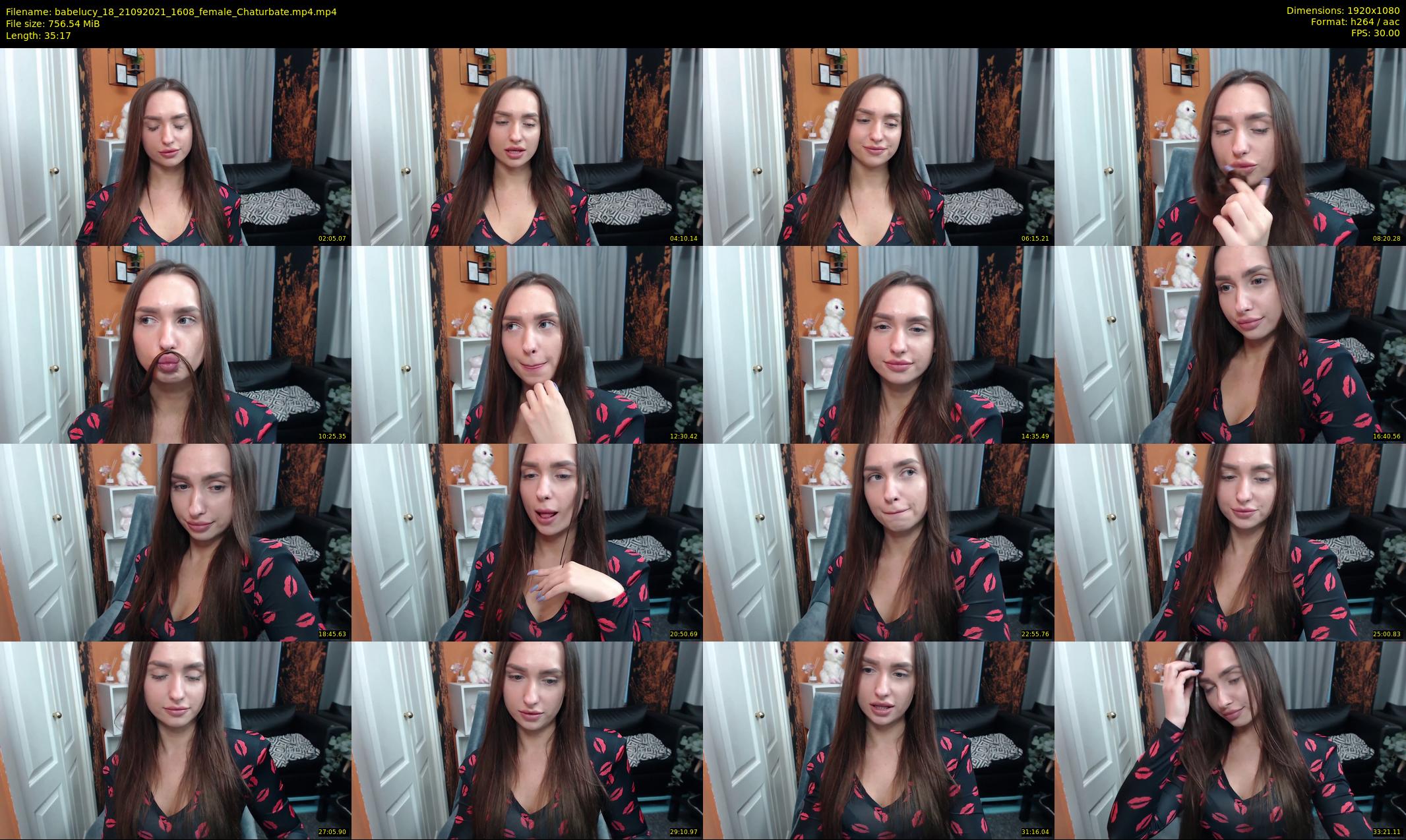babelucy_18 — 36 minute Chaturbate female cam show recording, 1080p, Sep 21, 2021