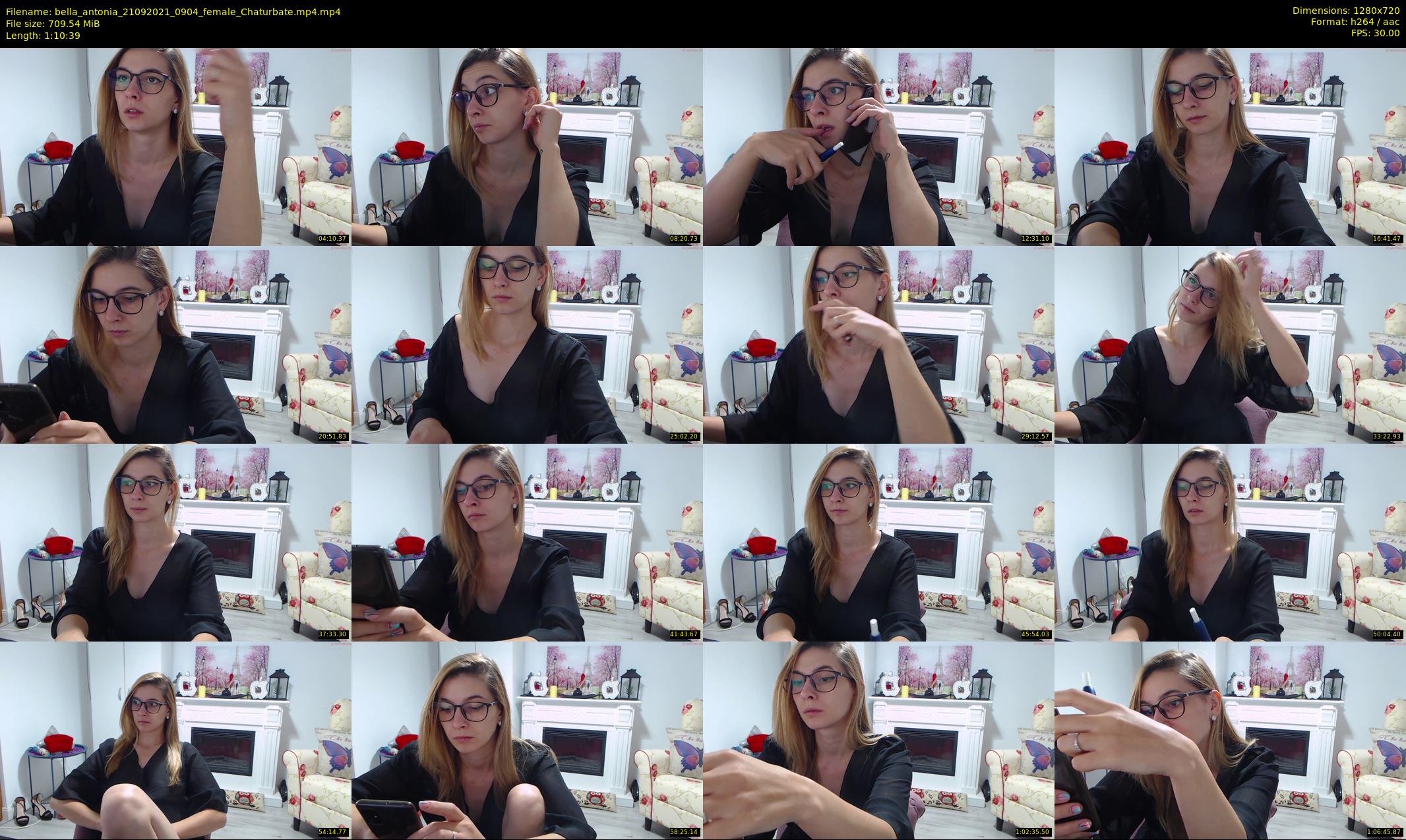 bella_antonia — 71 minute Chaturbate female cam show recording, 720p, Sep 21, 2021