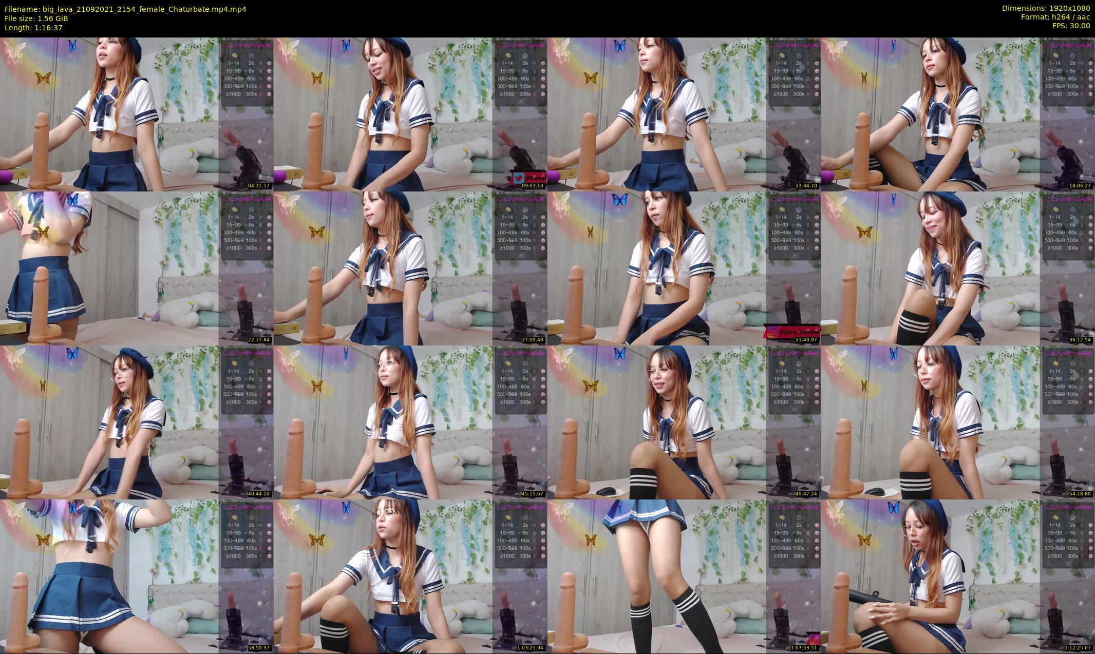 big_lava — 77 minute Chaturbate female cam show recording, 1080p, Sep 21, 2021