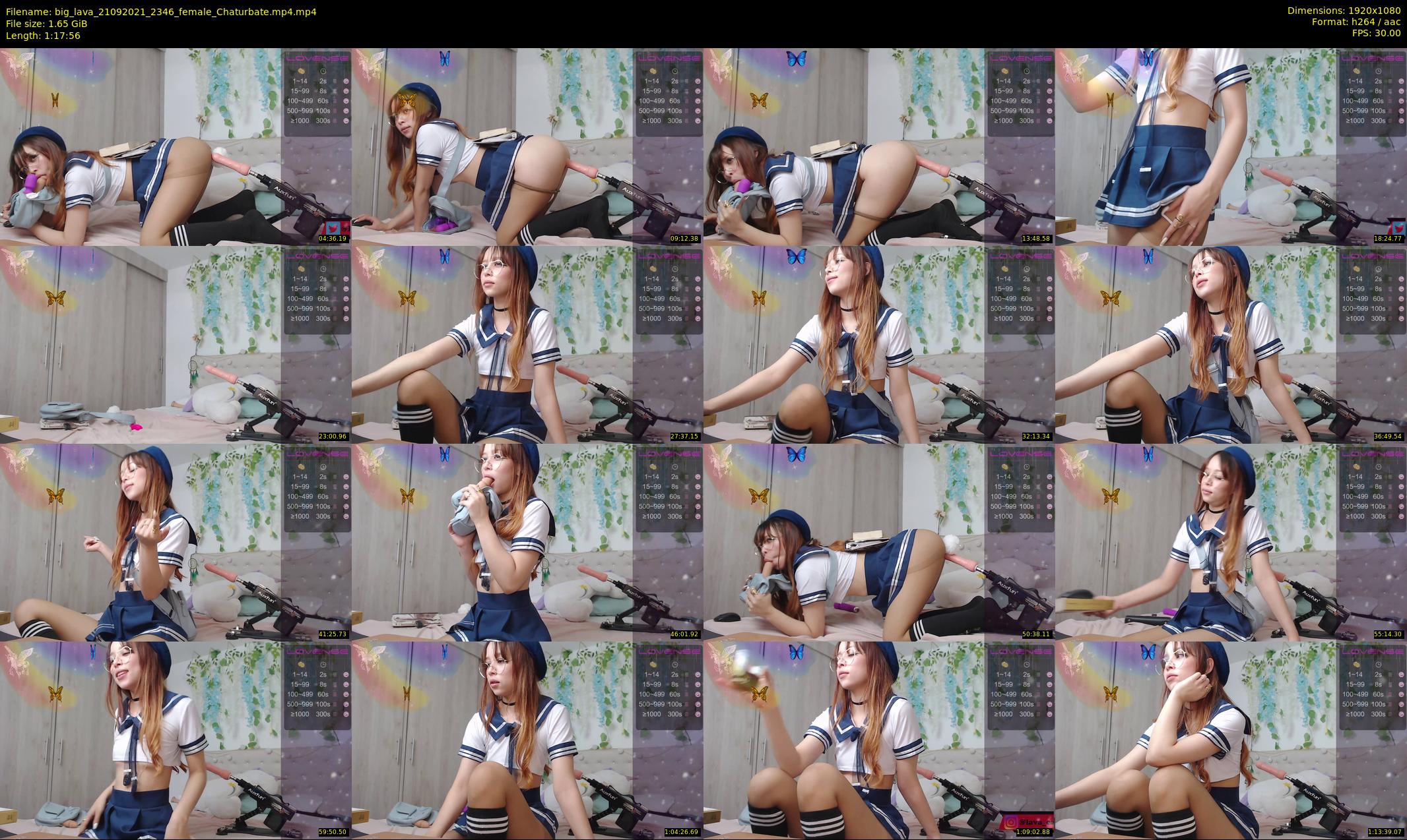 big_lava — 78 minute Chaturbate female cam show recording, 1080p, Sep 21, 2021