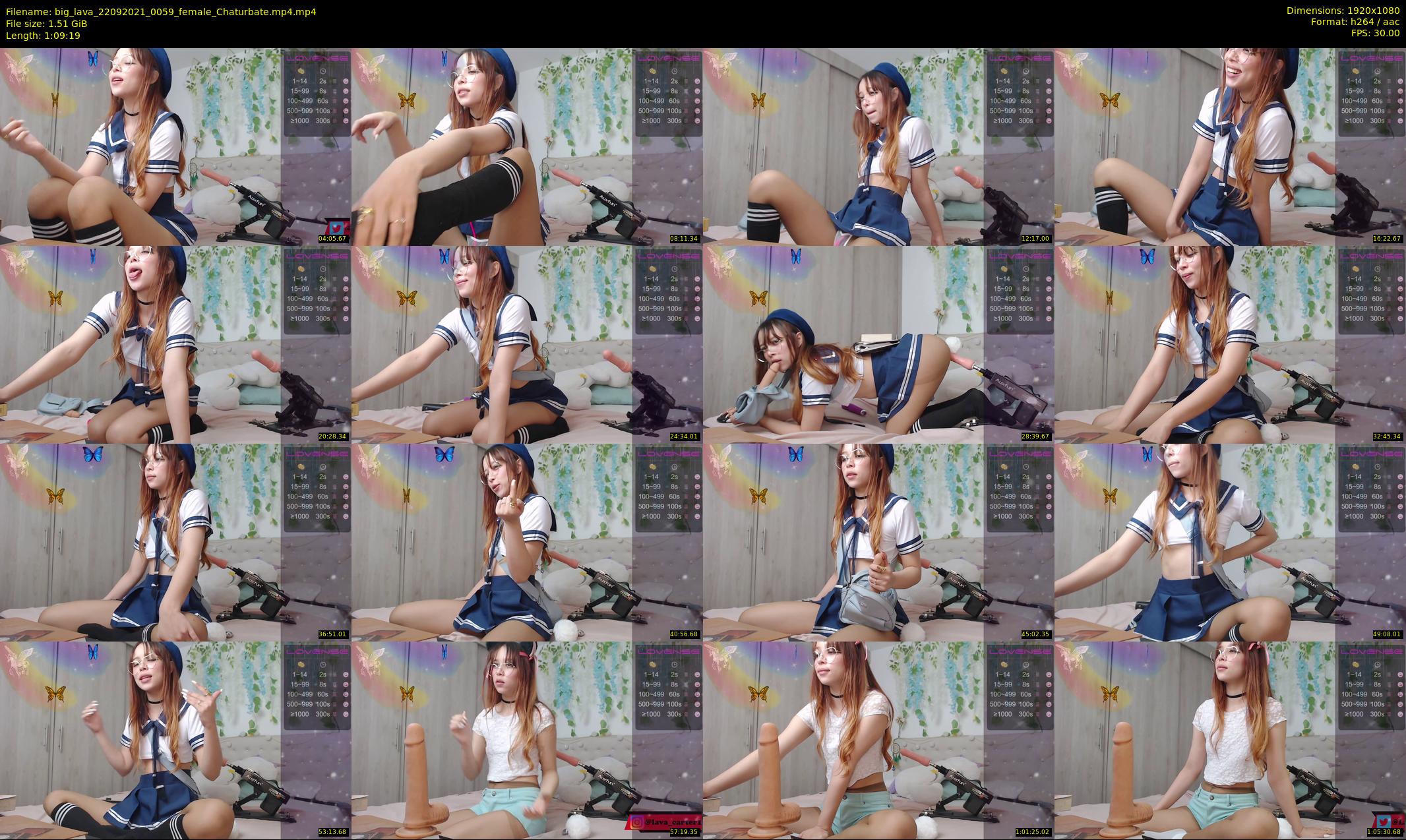 big_lava — 70 minute Chaturbate female cam show recording, 1080p, Sep 22, 2021