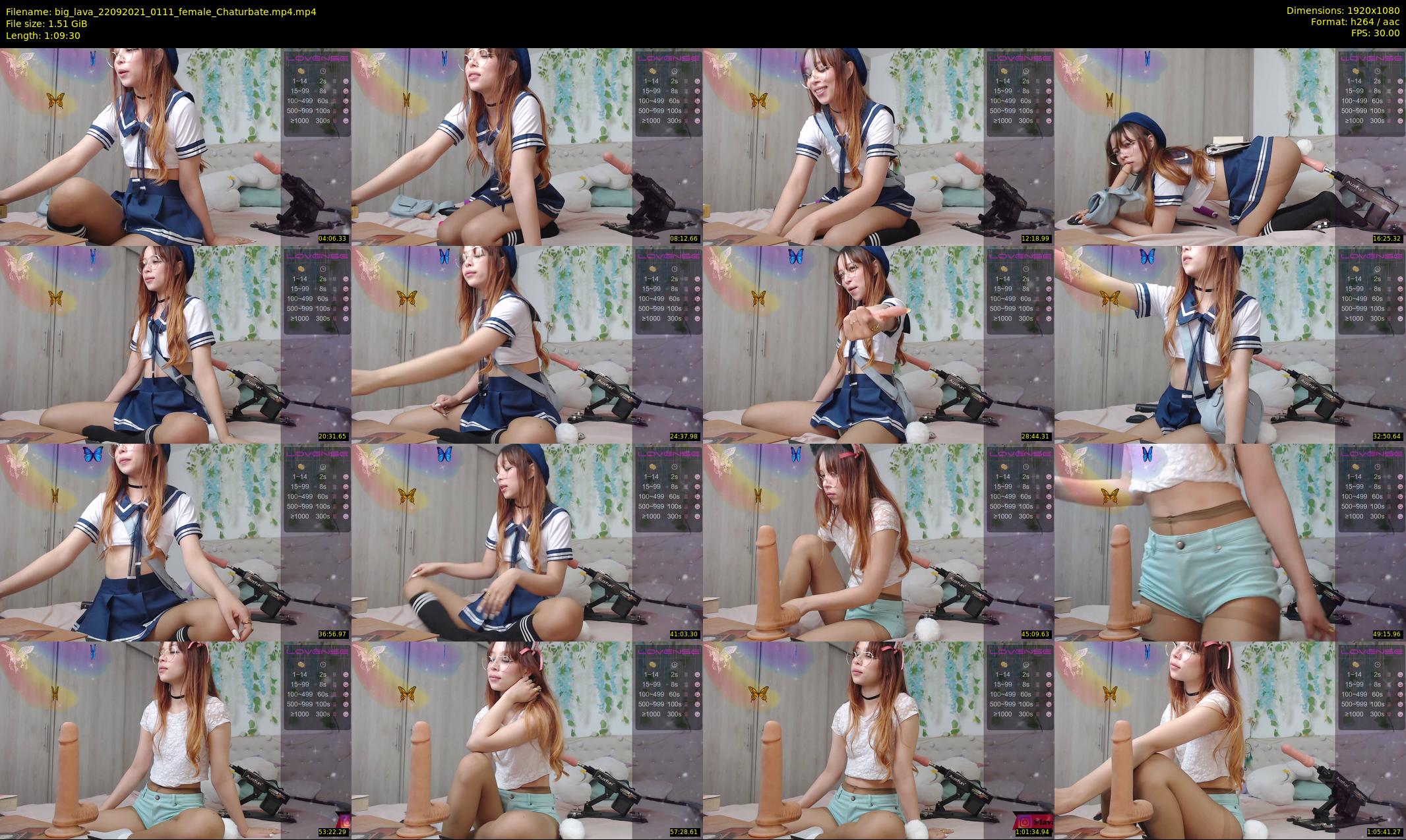 big_lava — 70 minute Chaturbate female cam show recording, 1080p, Sep 22, 2021
