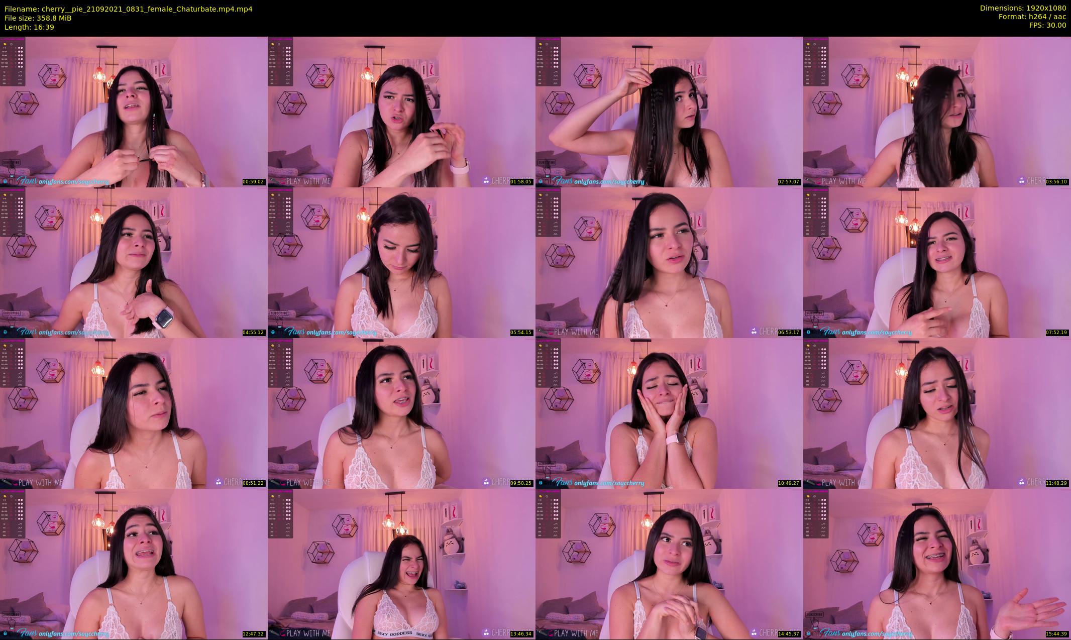 cherry__pie — 17 minute Chaturbate female cam show recording, 1080p, Sep 21, 2021