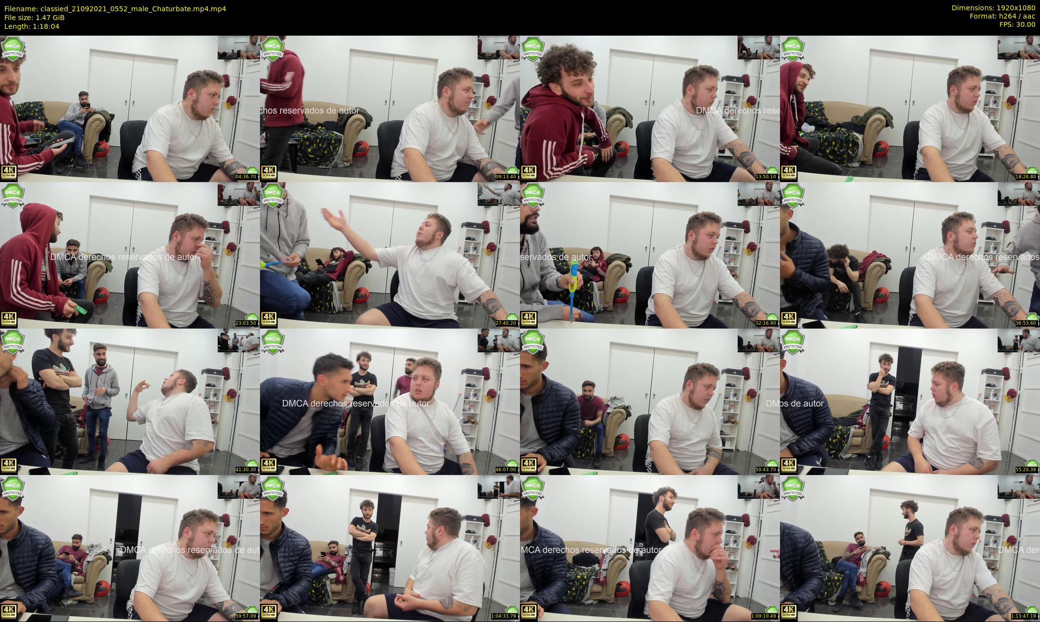 classied — 79 minute Chaturbate male cam show recording, 1080p, Sep 21, 2021