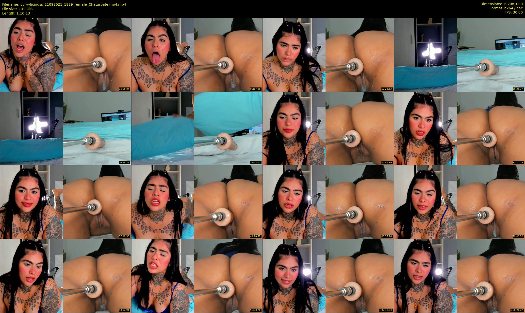 curvyliciouss — 71 minute Chaturbate female cam show recording, 1080p, Sep 21, 2021