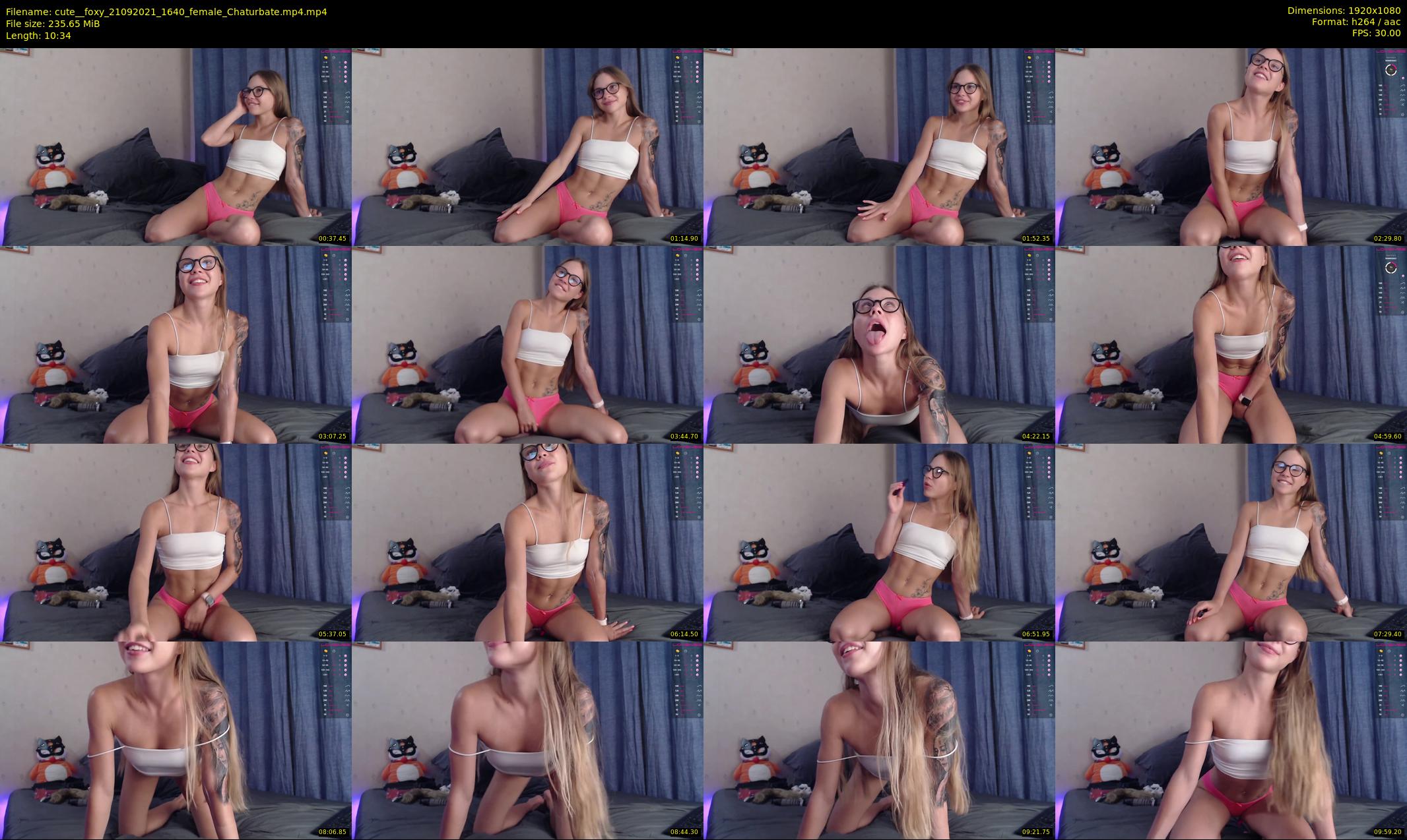 cute__foxy — 11 minute Chaturbate couple cam show recording, 1080p, Sep 21, 2021