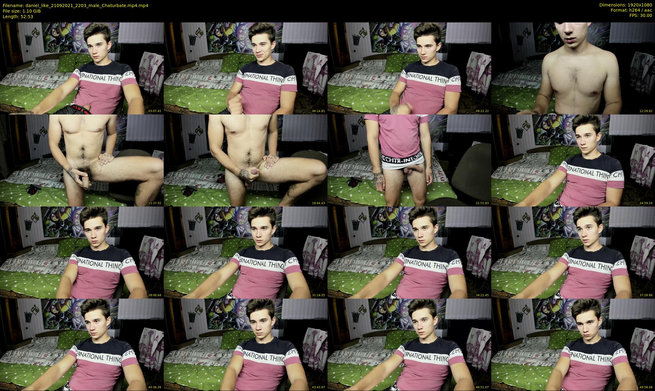 daniel_like — 53 minute Chaturbate male cam show recording, 1080p, Sep 21, 2021