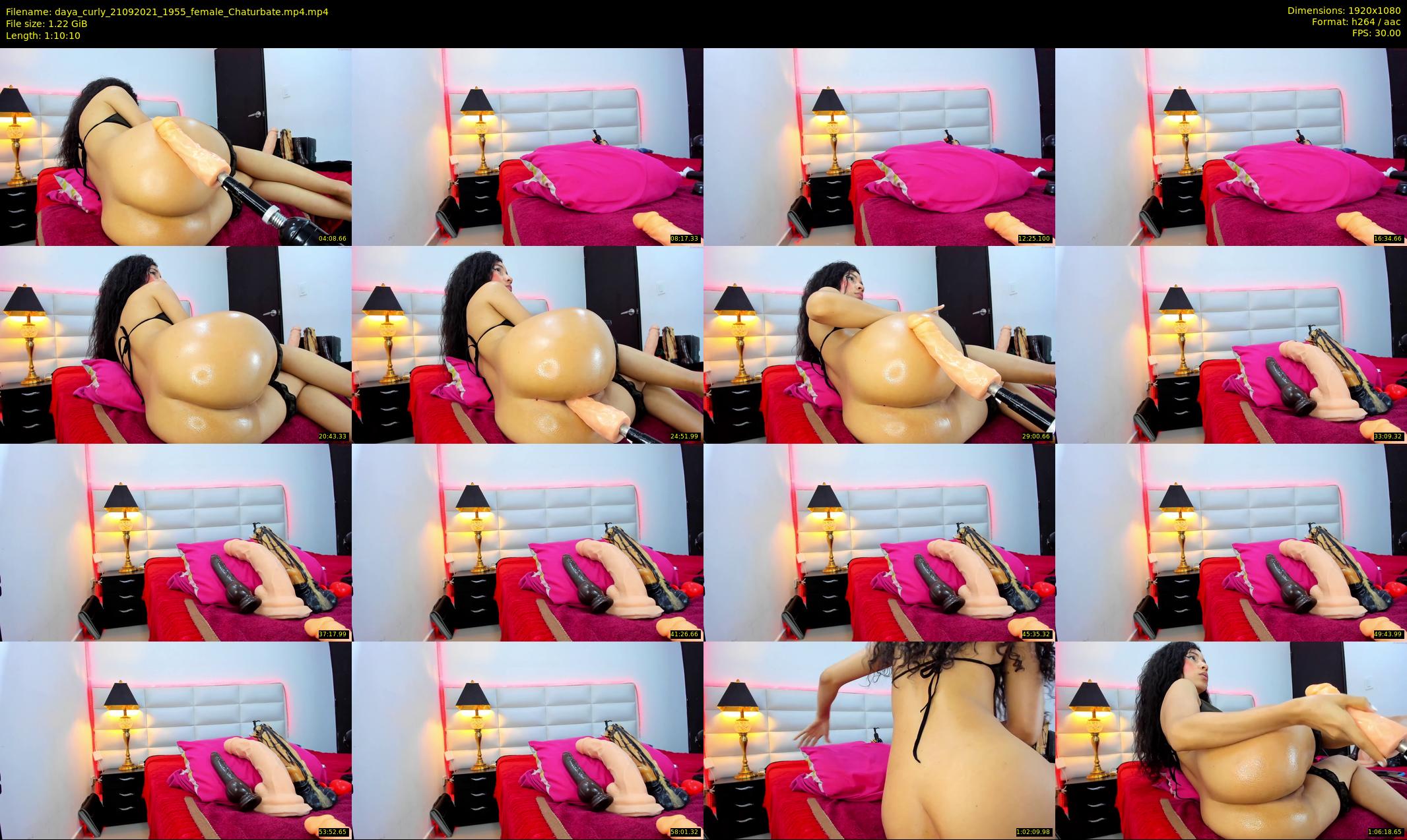 daya_curly — 71 minute Chaturbate female cam show recording, 1080p, Sep 21, 2021