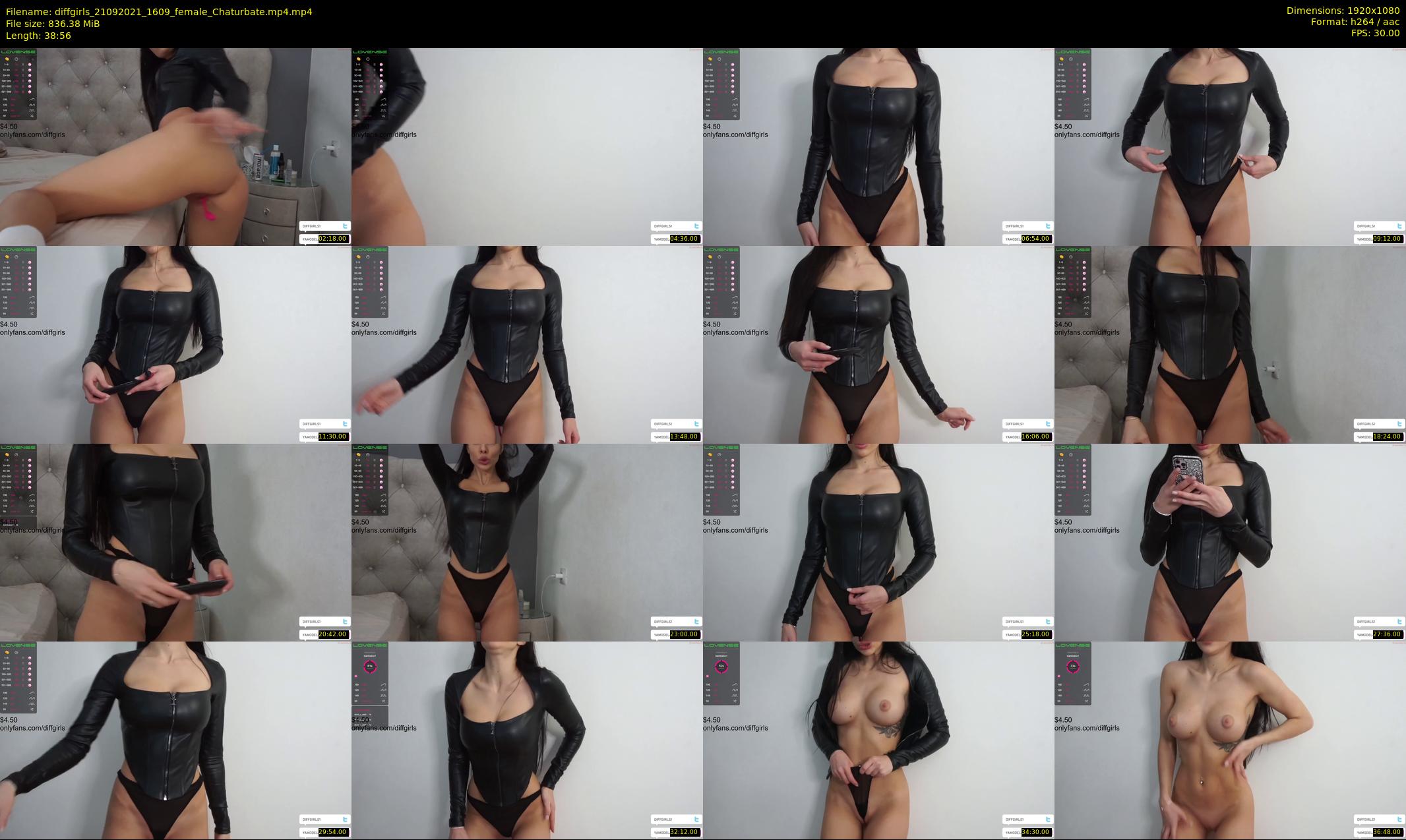 diffgirls — 39 minute Chaturbate female cam show recording, 1080p, Sep 21, 2021