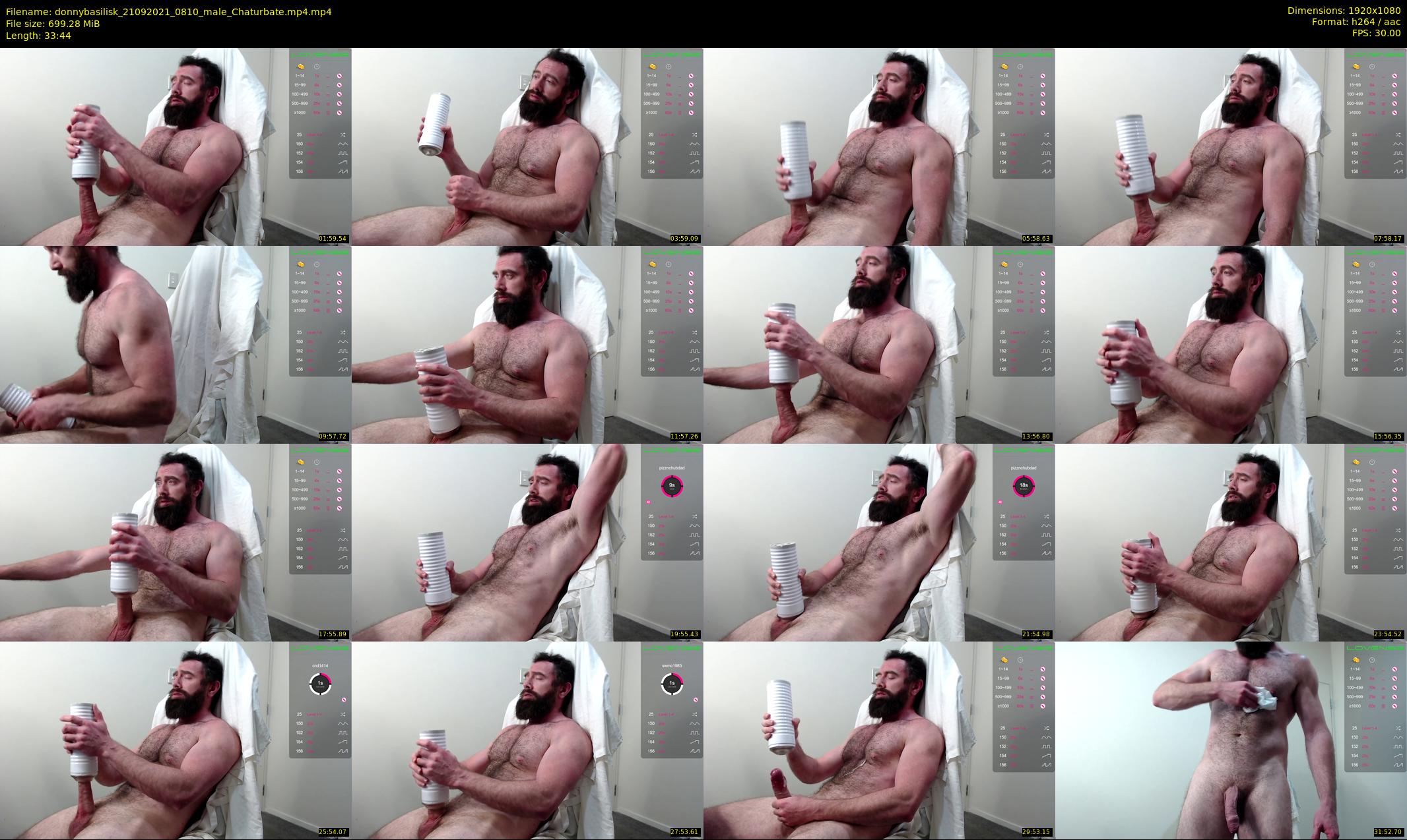 donnybasilisk — 34 minute Chaturbate male cam show recording, 1080p, Sep 21, 2021