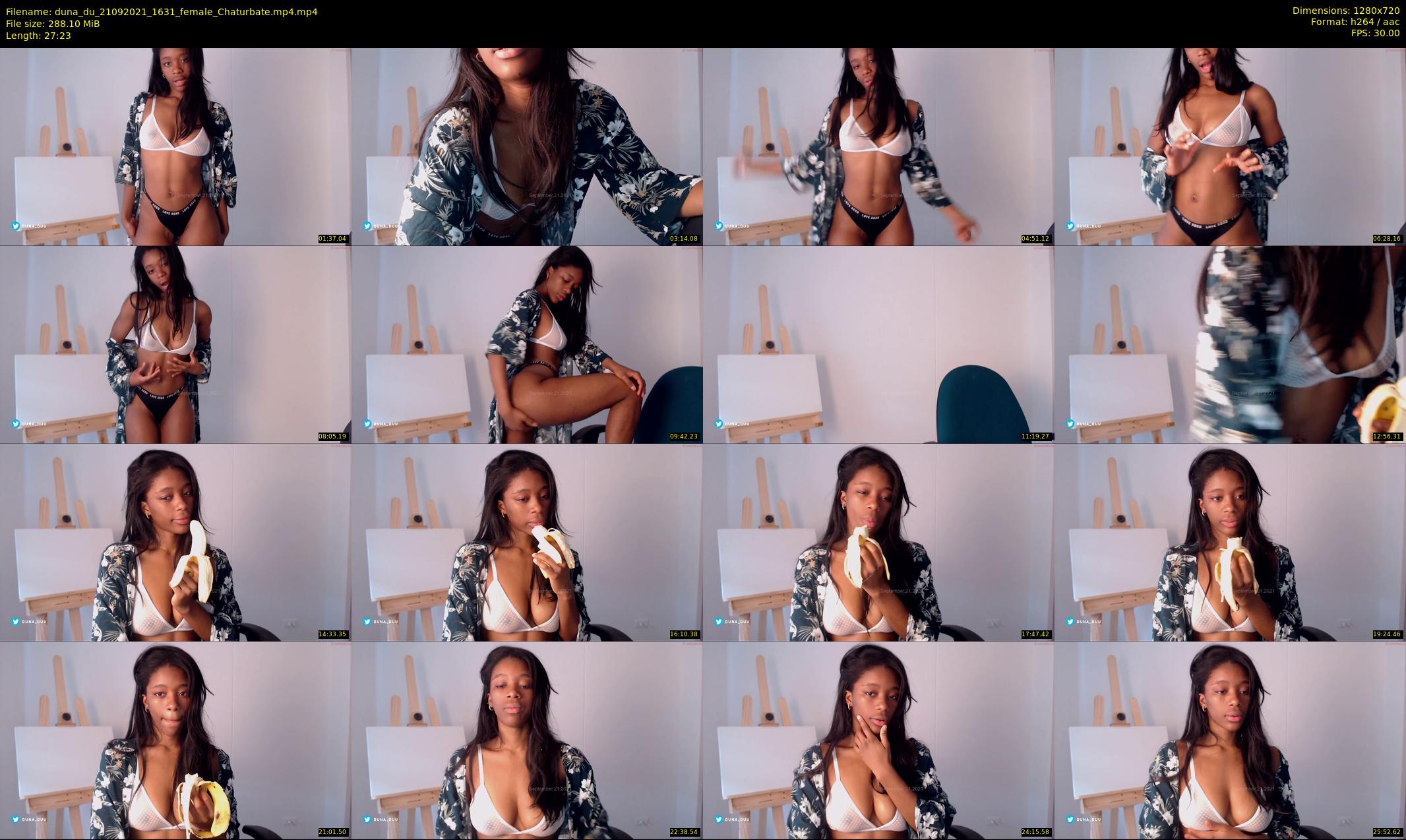 duna_du — 28 minute Chaturbate female cam show recording, 720p, Sep 21, 2021