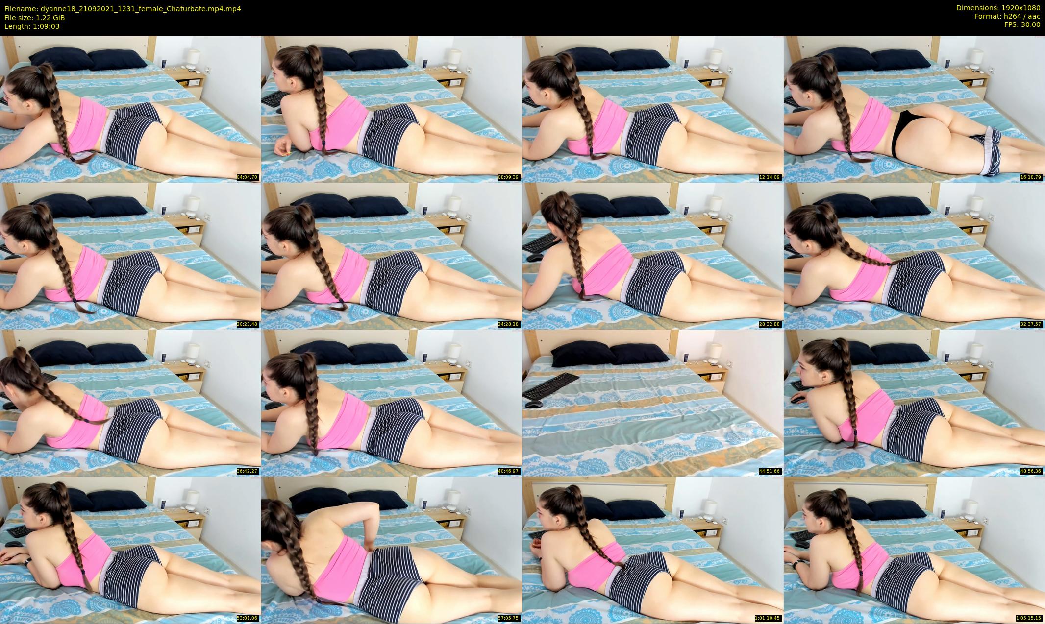 dyanne18 — 70 minute Chaturbate female cam show recording, 1080p, Sep 21, 2021