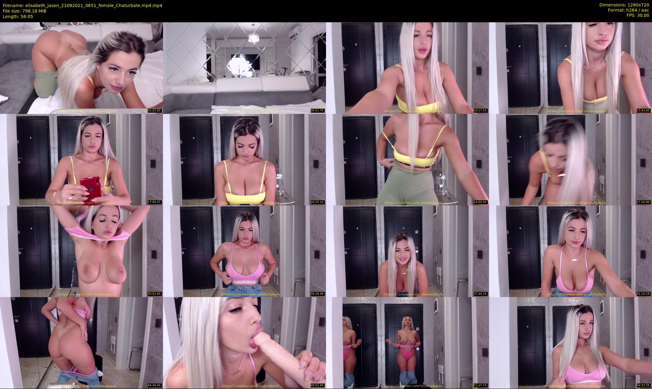 elisabeth_jason — 59 minute Chaturbate couple cam show recording, 720p, Sep 21, 2021