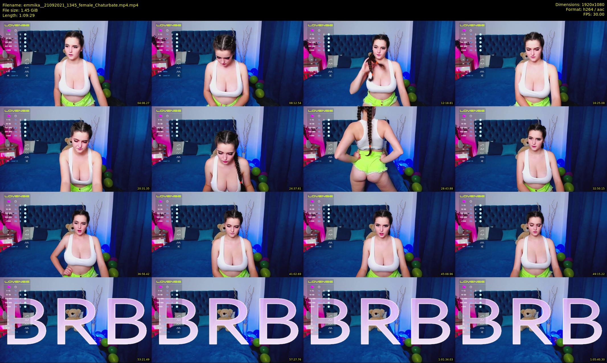 emmika_ — 70 minute Chaturbate female cam show recording, 1080p, Sep 21, 2021