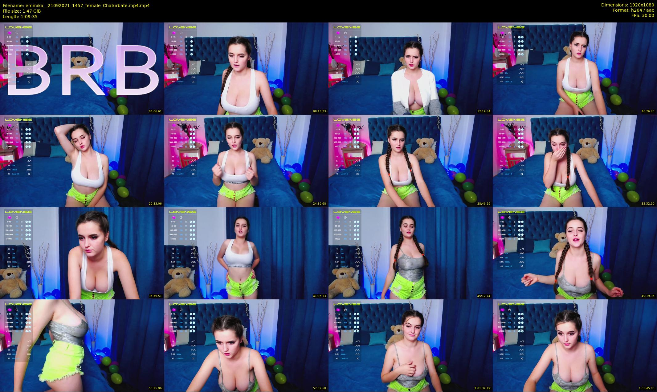 emmika_ — 70 minute Chaturbate female cam show recording, 1080p, Sep 21, 2021
