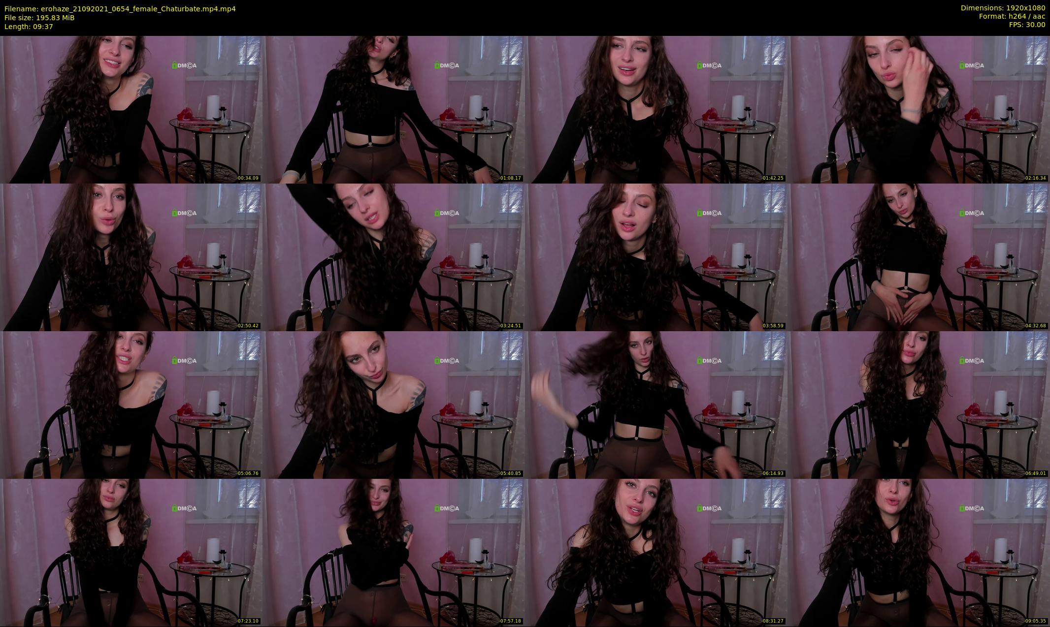 erohaze — 10 minute Chaturbate female cam show recording, 1080p, Sep 21, 2021